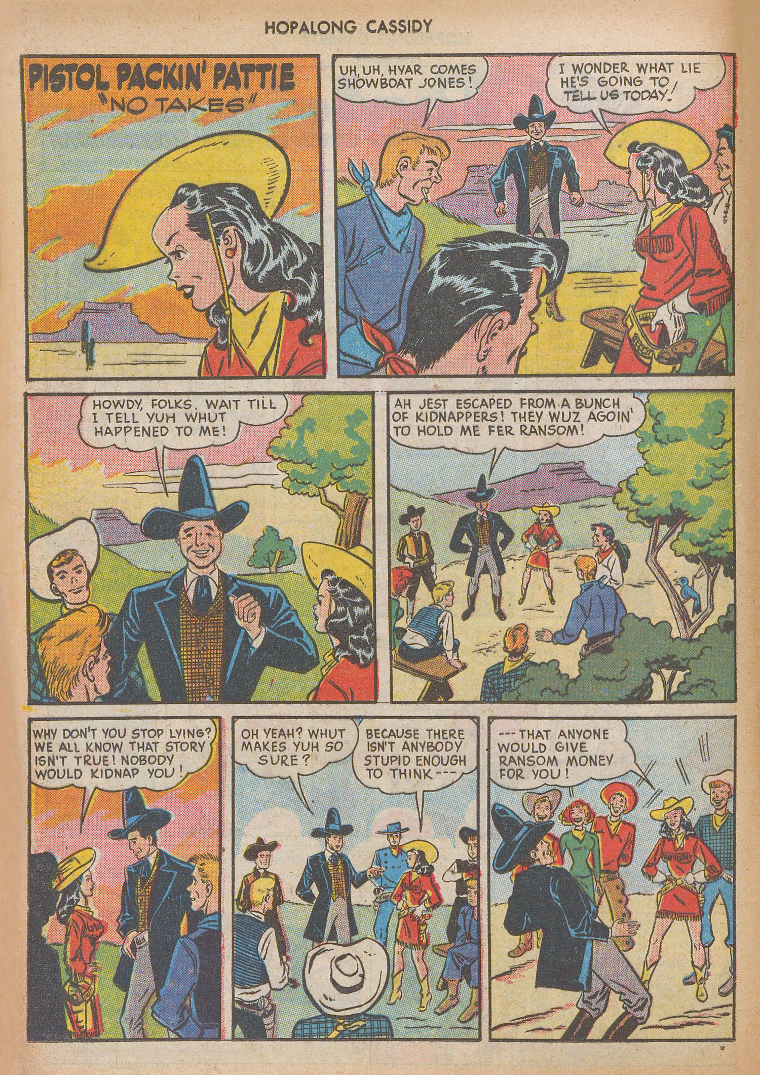 Read online Hopalong Cassidy comic -  Issue #13 - 24