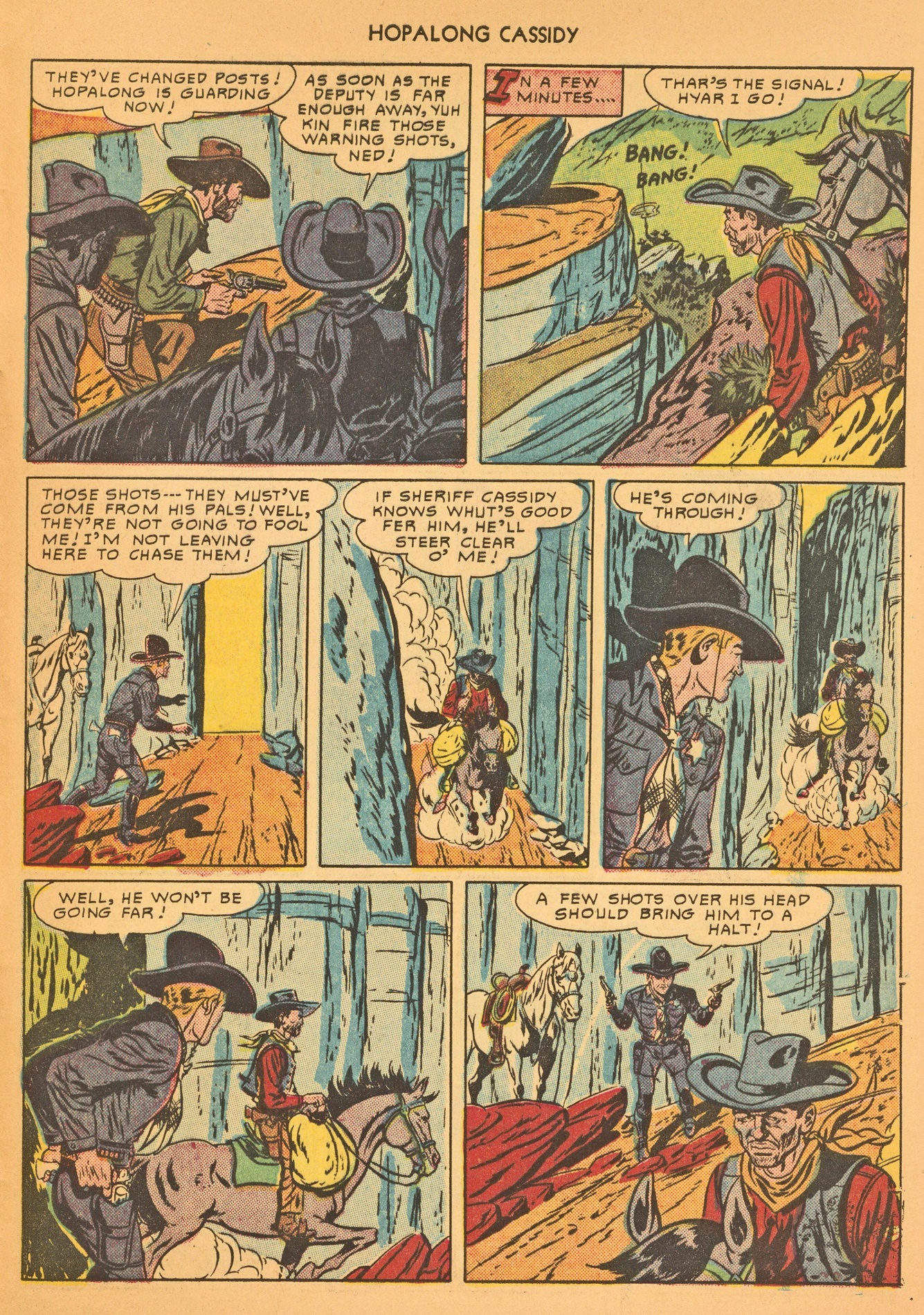 Read online Hopalong Cassidy comic -  Issue #50 - 45
