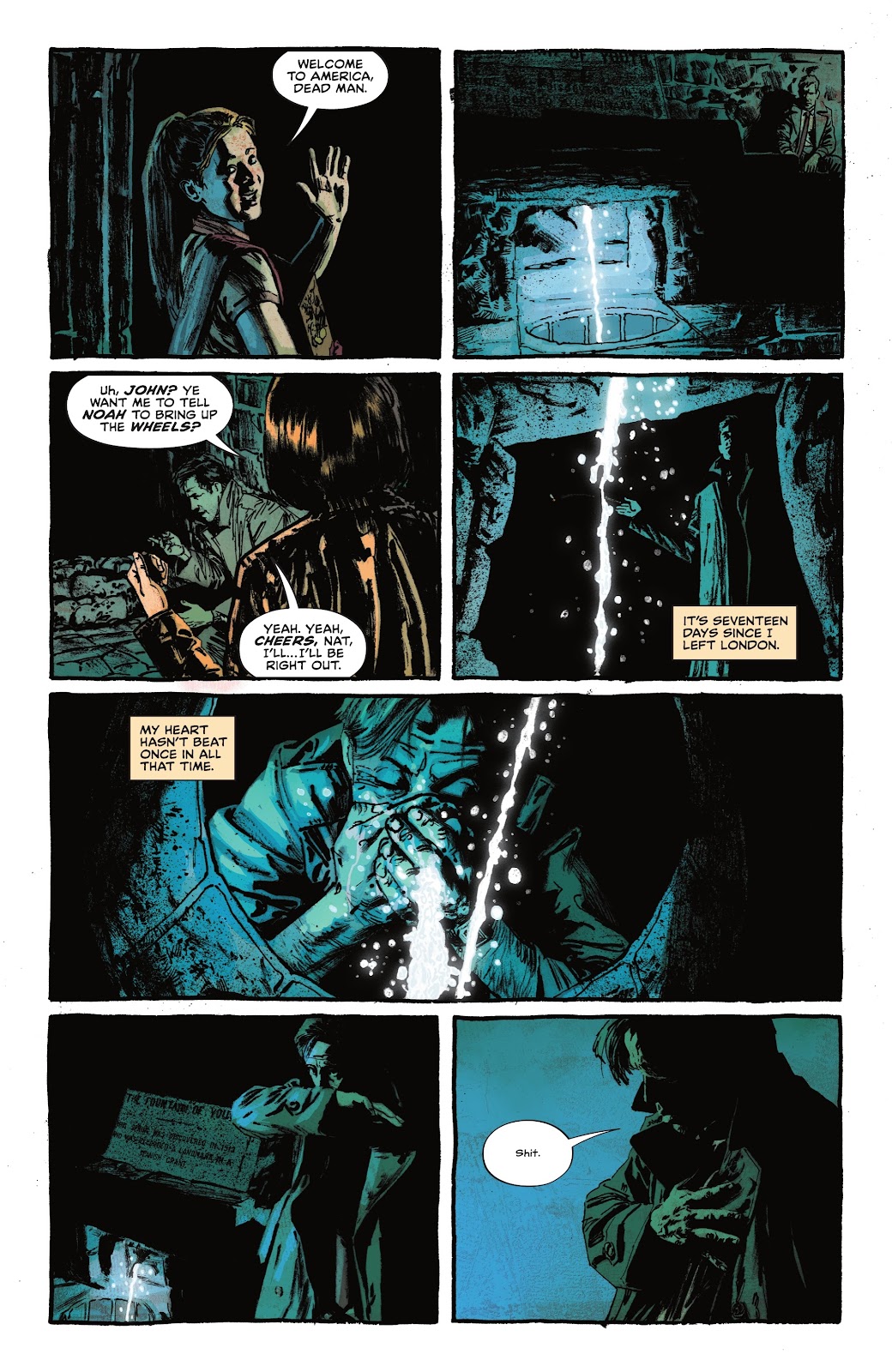 John Constantine: Hellblazer: Dead in America issue 1 - Page 12