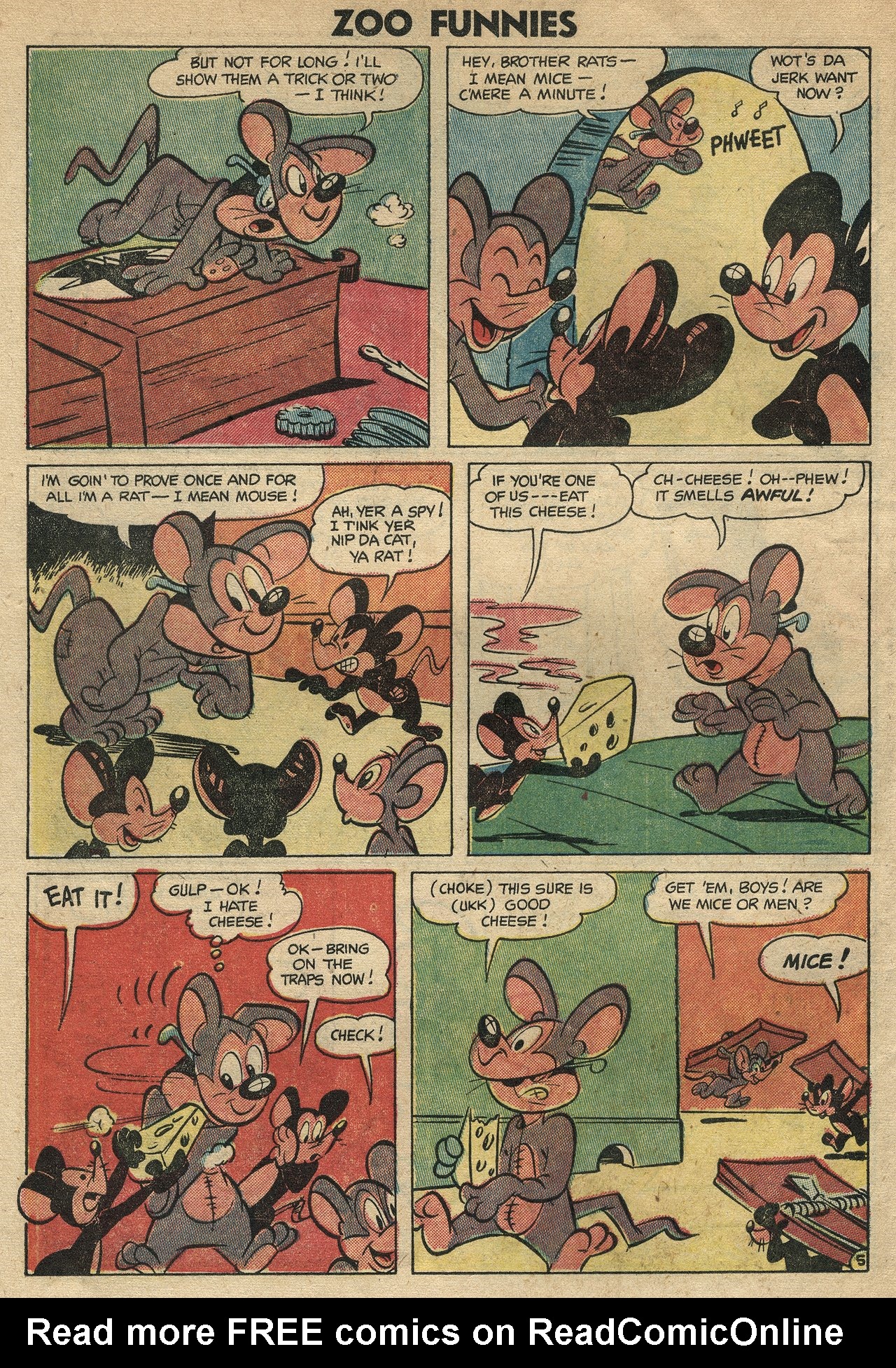 Read online Zoo Funnies comic -  Issue #6 - 30