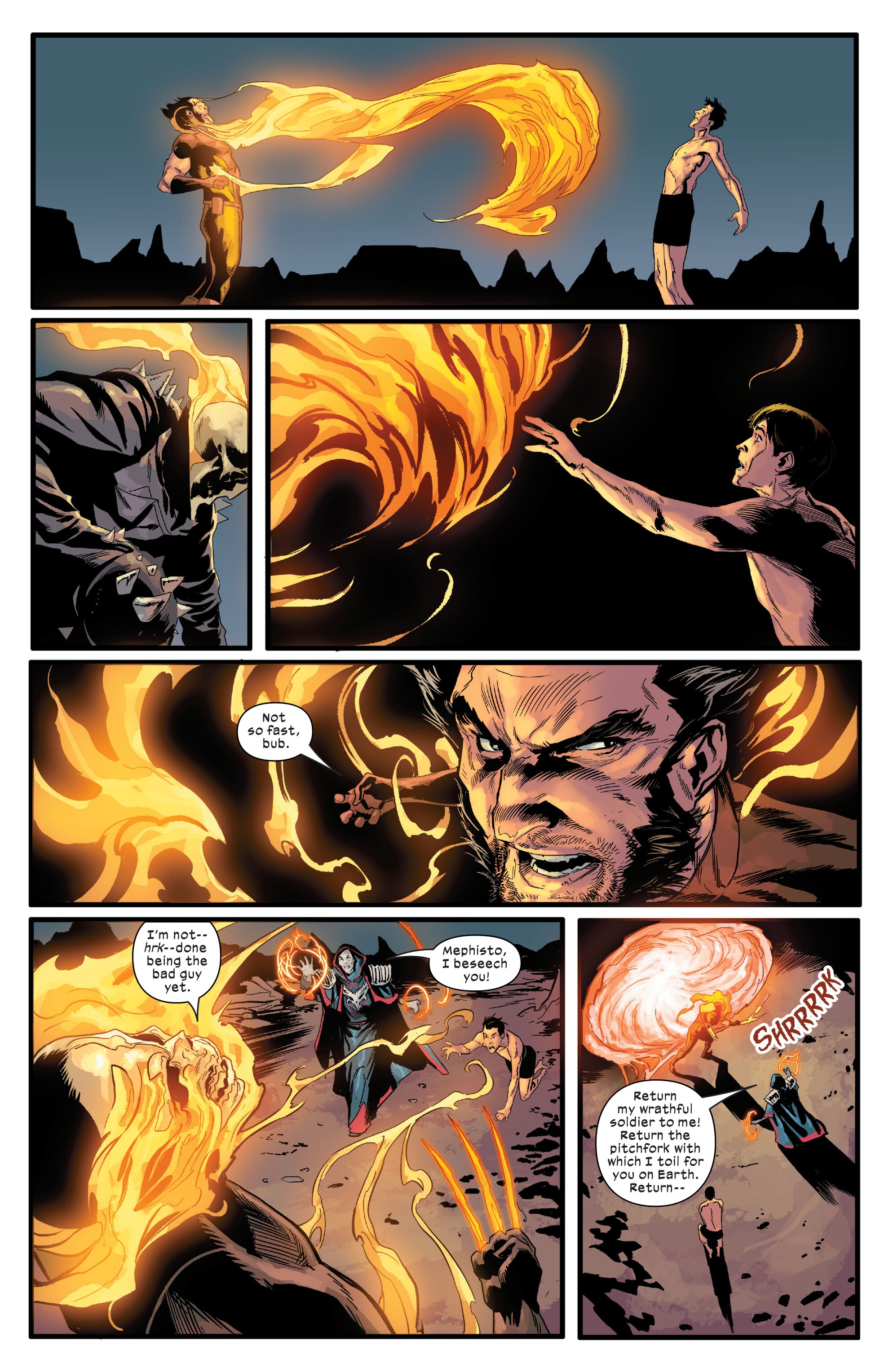Read online Ghost Rider/Wolverine: Weapons of Vengeance comic -  Issue # TPB - 104