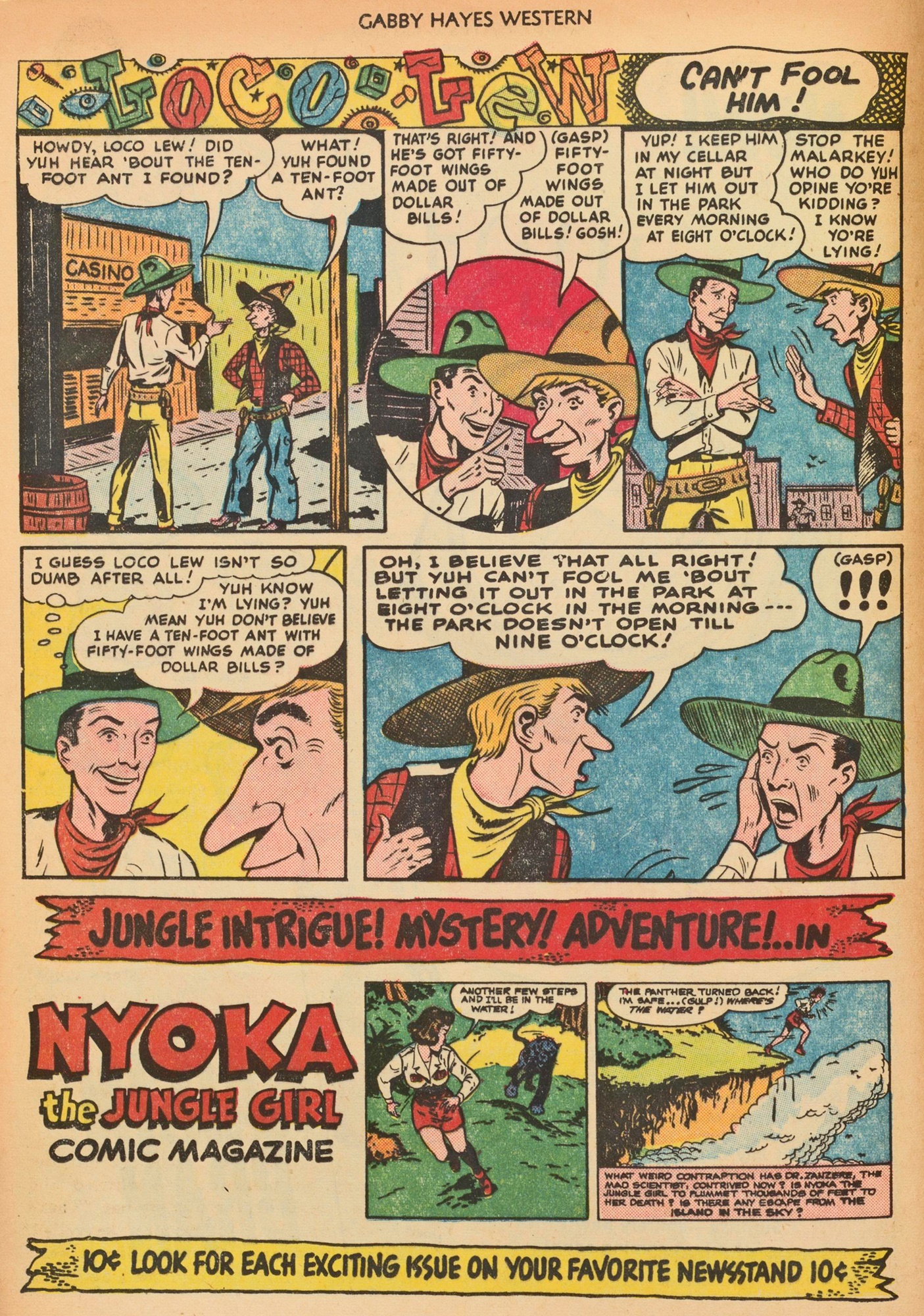 Read online Gabby Hayes Western comic -  Issue #32 - 12