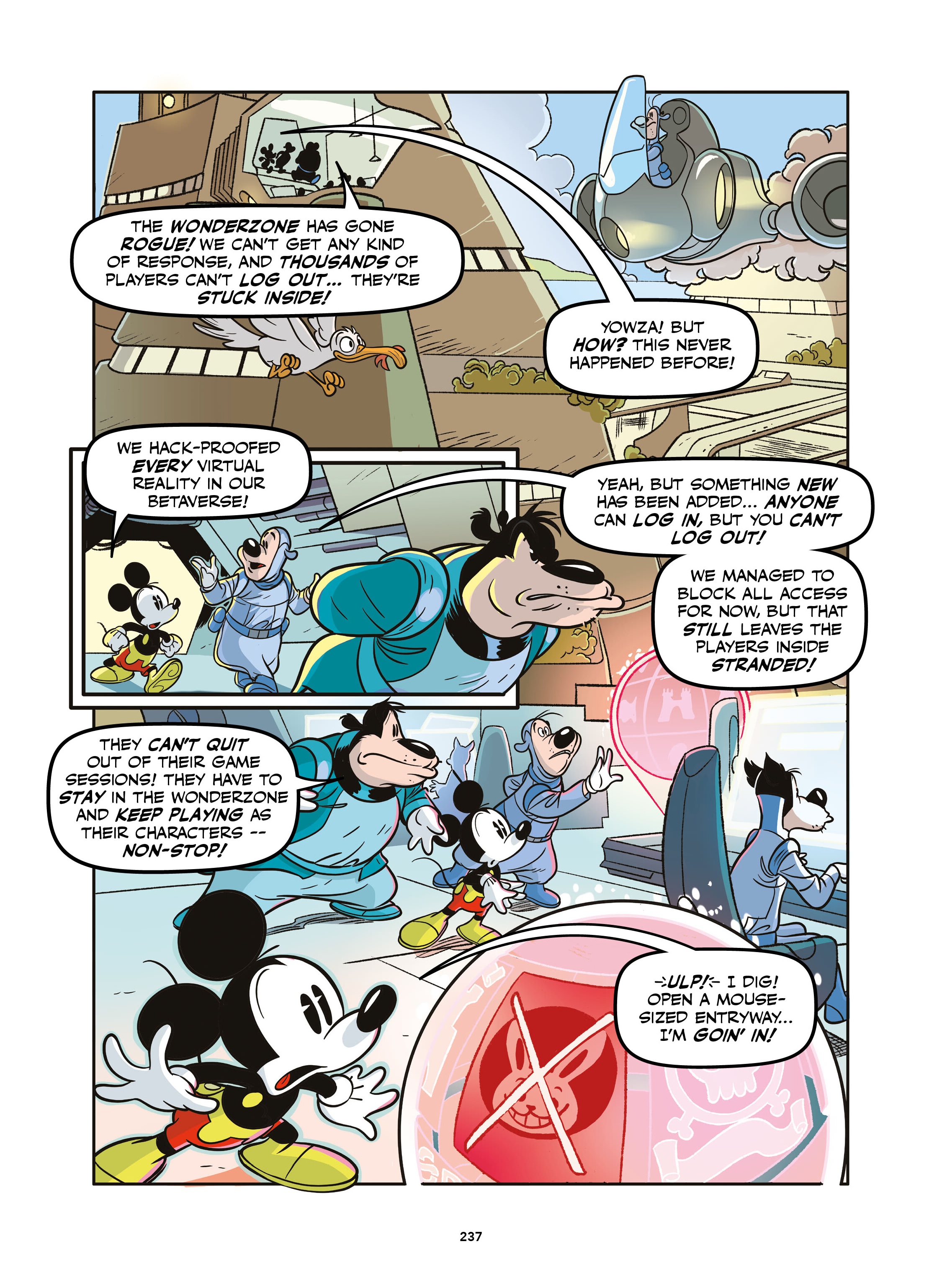 Read online Disney Once Upon a Mouse… In the Future comic -  Issue # TPB (Part 3) - 38