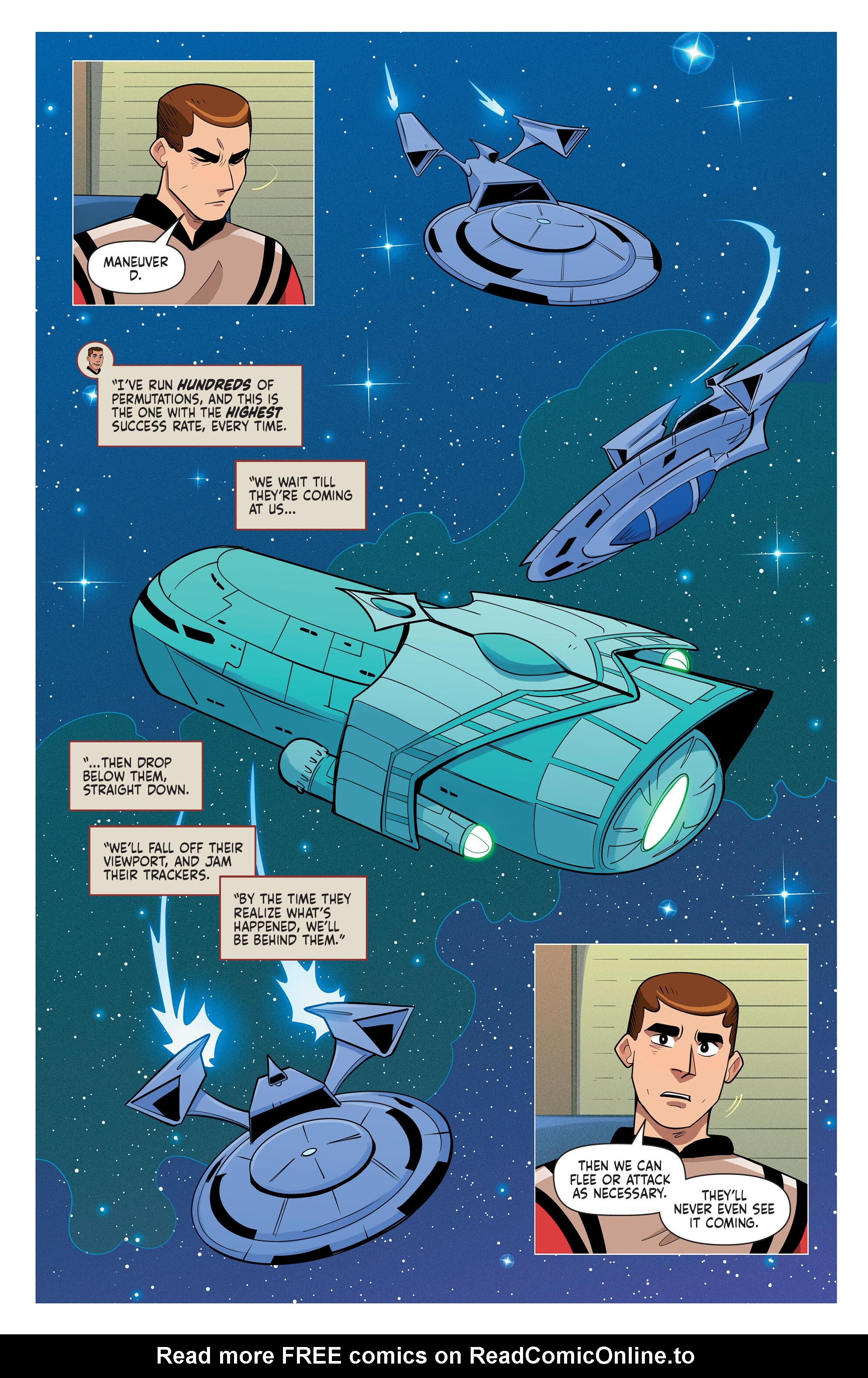 Read online Star Trek: Picard's Academy comic -  Issue #4 - 12