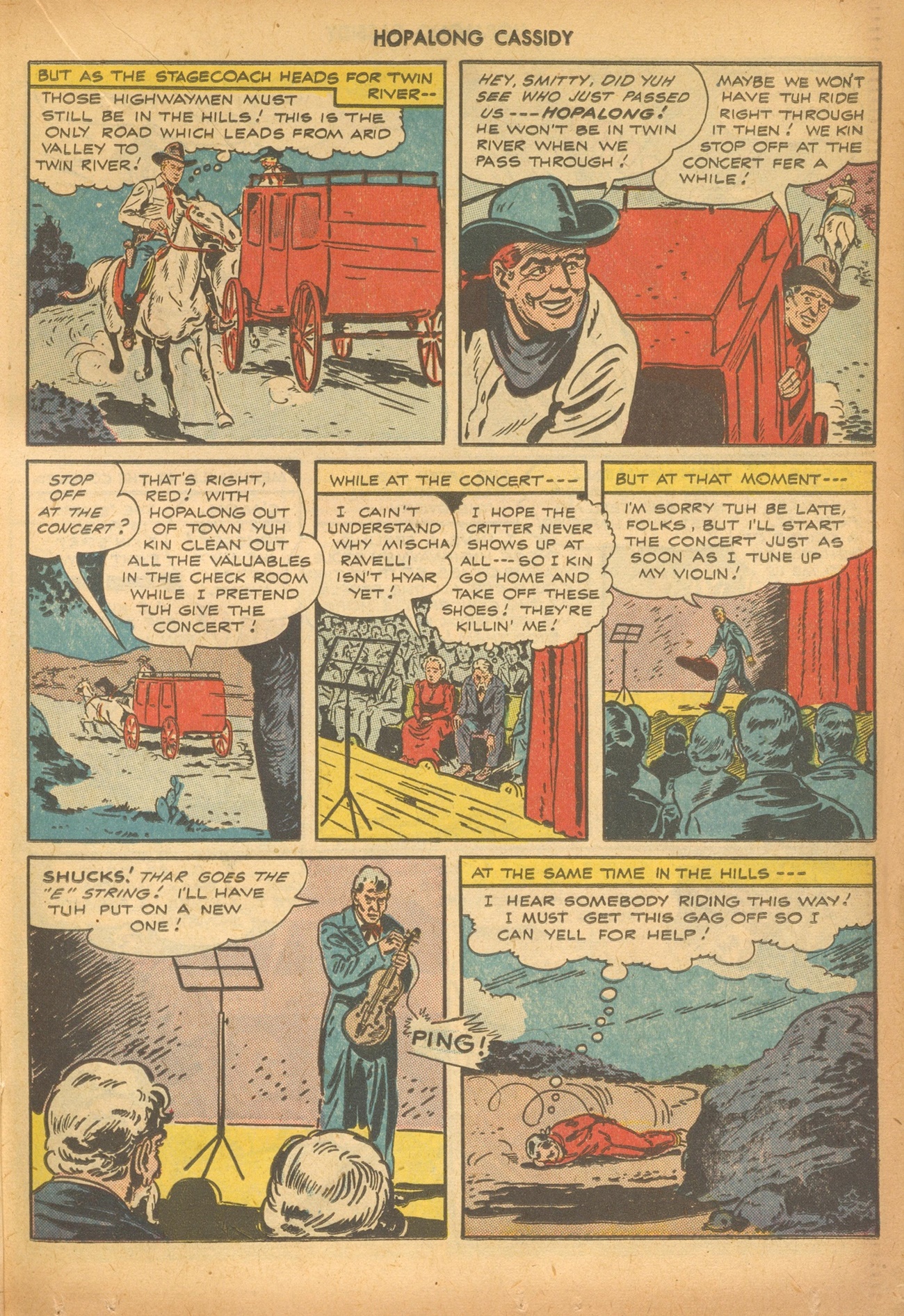 Read online Hopalong Cassidy comic -  Issue #12 - 29