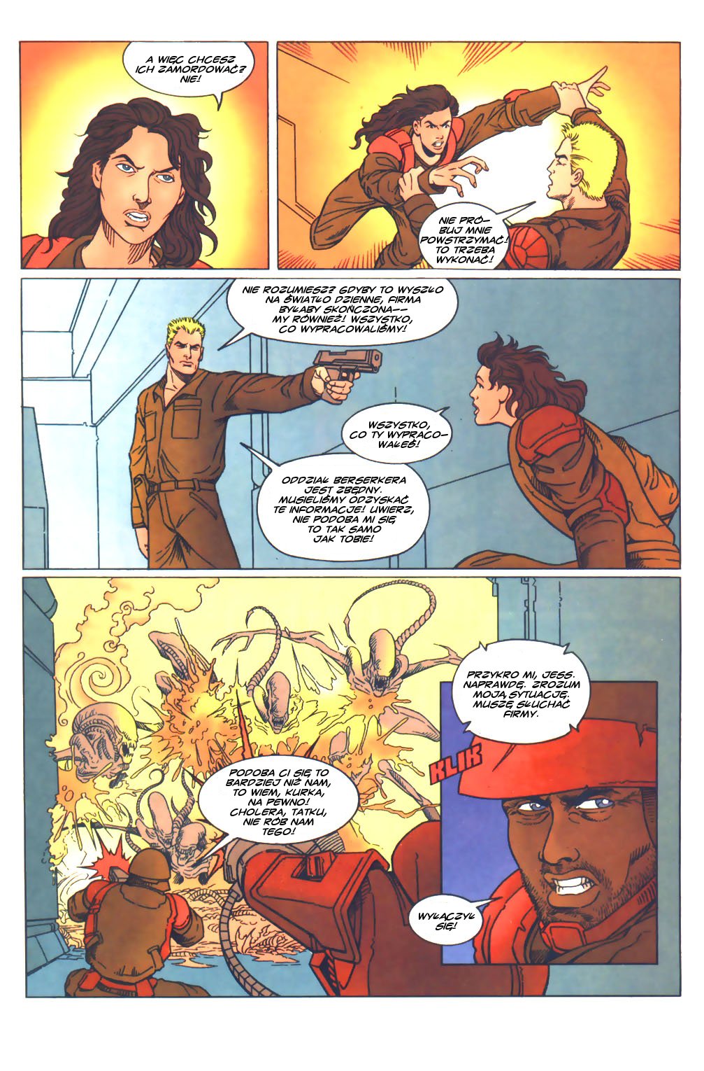 Read online Aliens: Berserker comic -  Issue #4 - 19