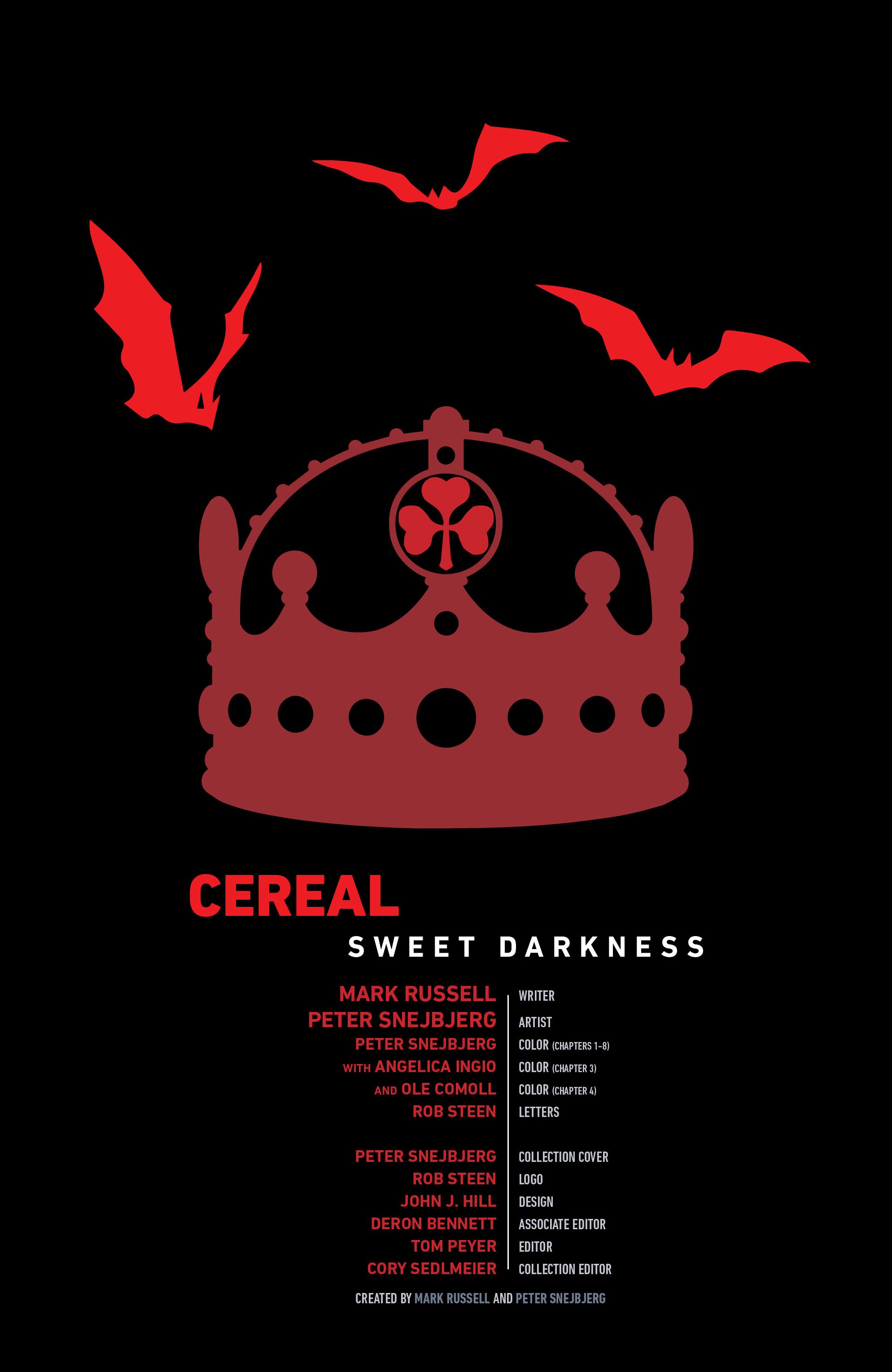 Read online Cereal comic -  Issue # TPB - 4
