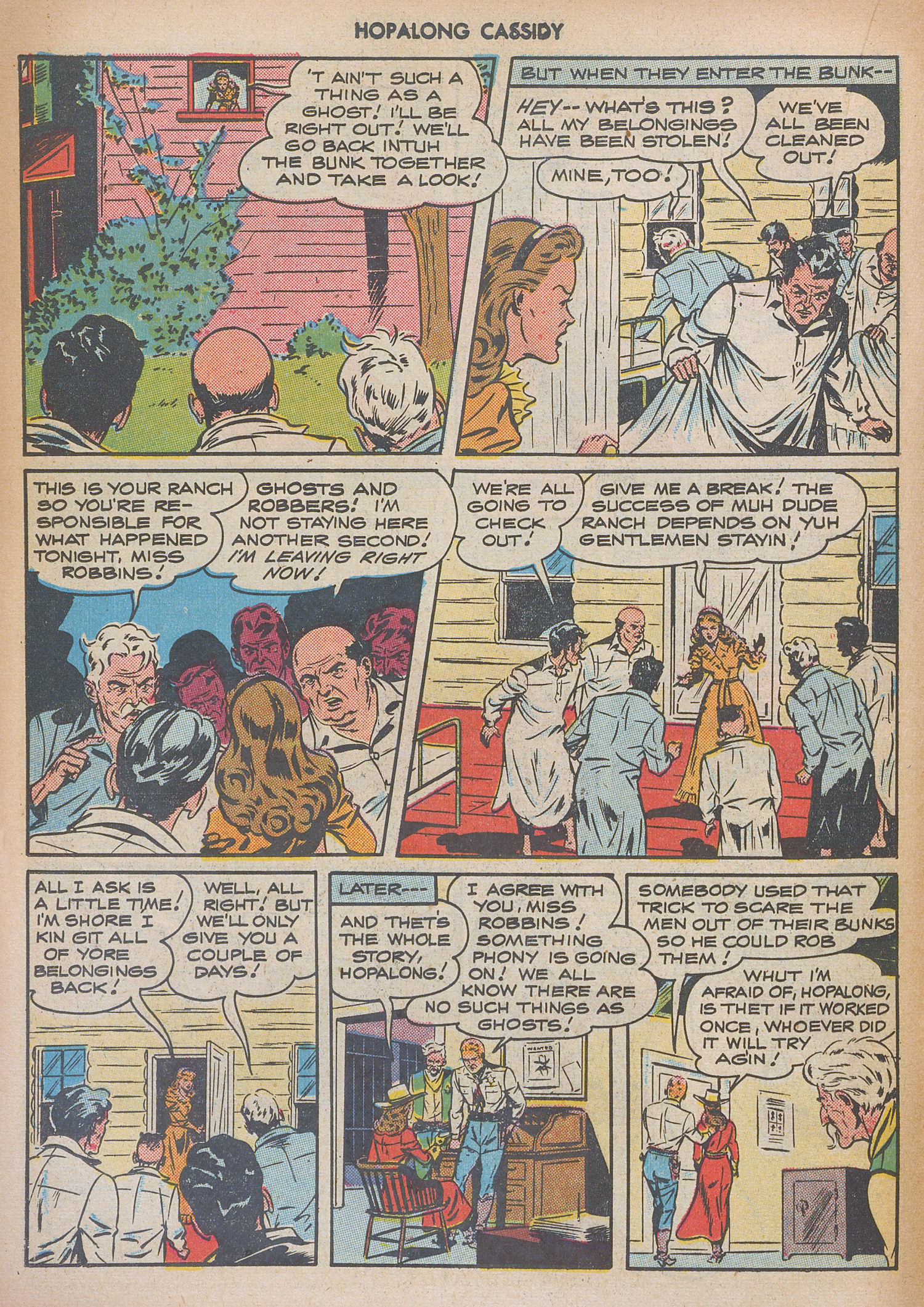 Read online Hopalong Cassidy comic -  Issue #18 - 18