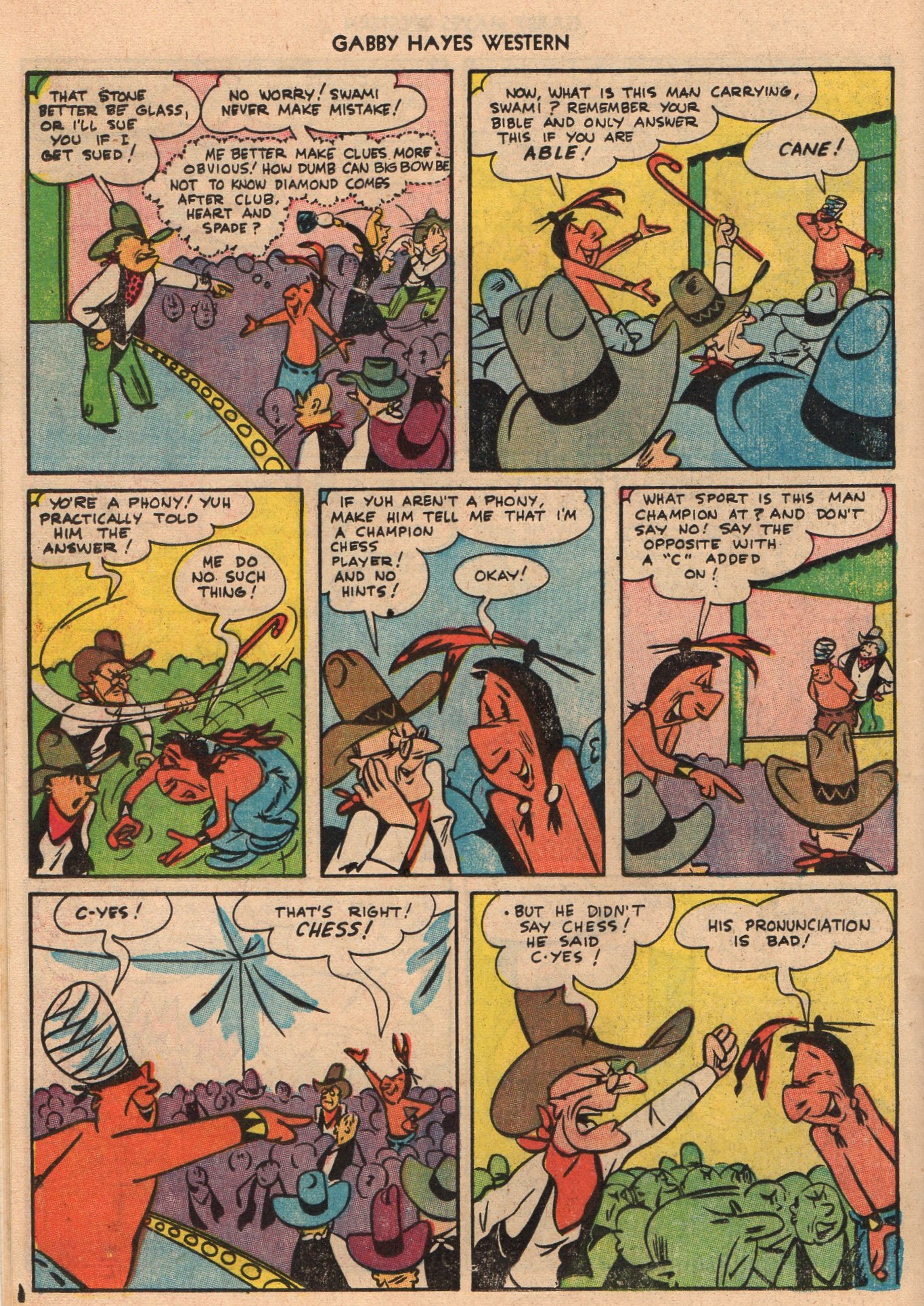 Read online Gabby Hayes Western comic -  Issue #50 - 24