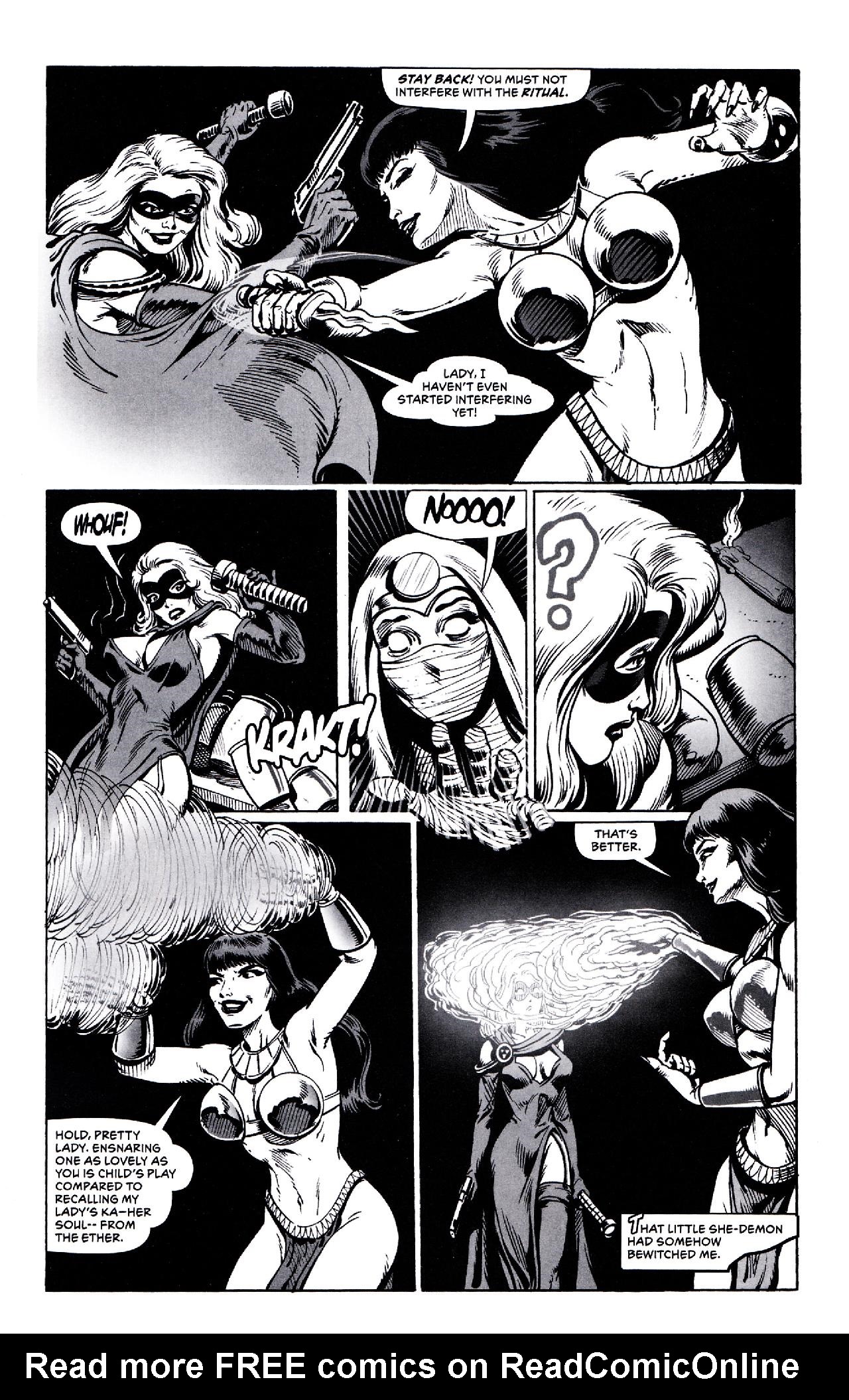 Read online Return of the Monsters: Domino Lady vs Mummy comic -  Issue # Full - 27