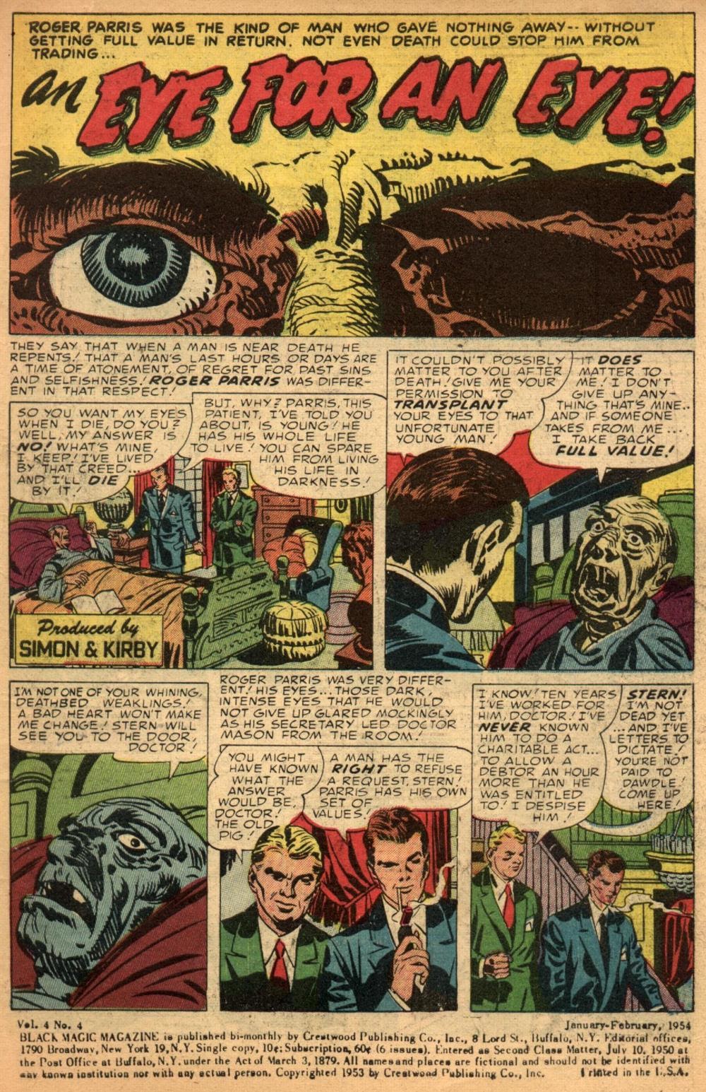 Read online Black Magic (1950) comic -  Issue #28 - 3