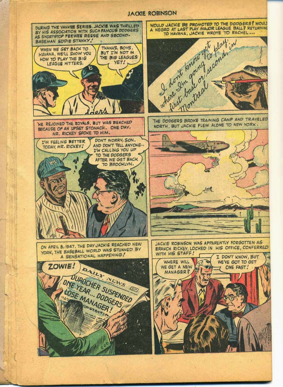 Read online Jackie Robinson comic -  Issue #1 - 19
