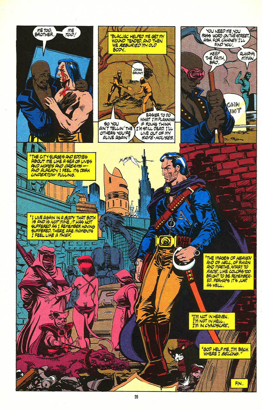 Read online Grimjack comic -  Issue #39 - 28