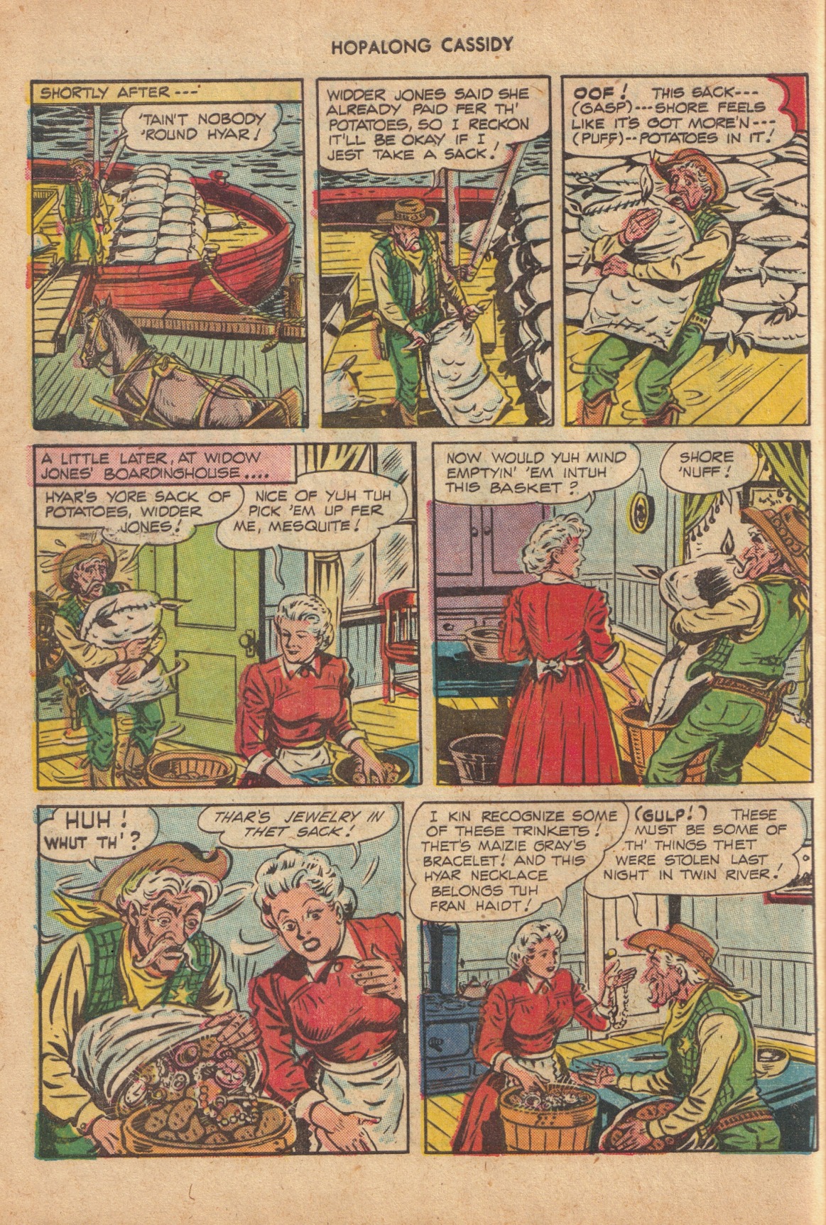 Read online Hopalong Cassidy comic -  Issue #24 - 32