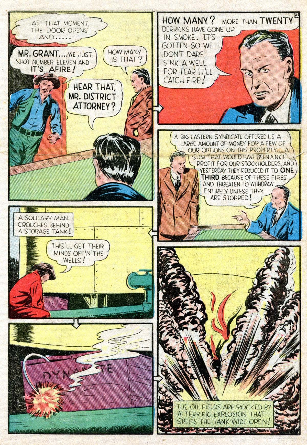 Read online Masked Marvel comic -  Issue #2 - 23