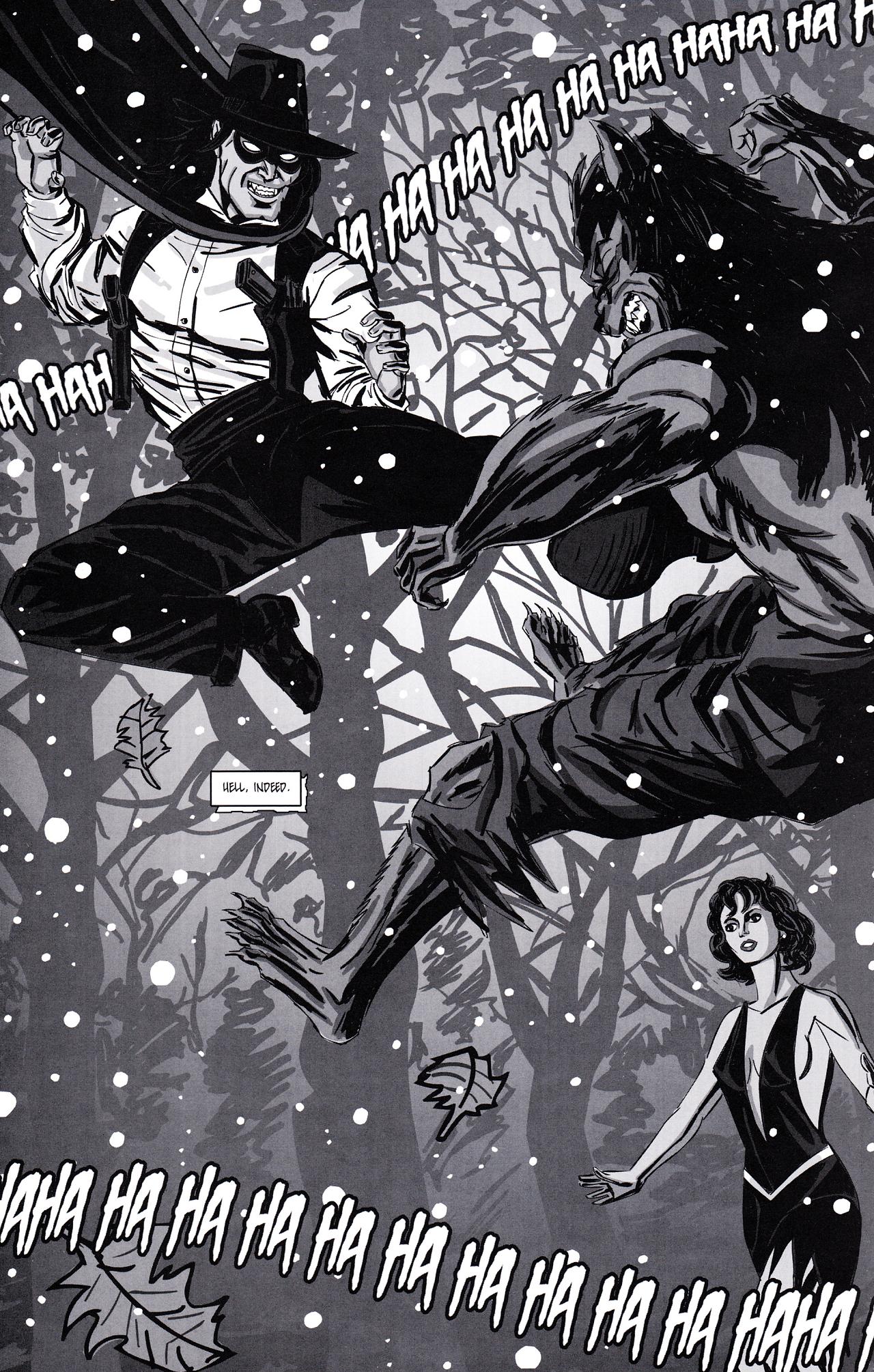 Read online Return of the Monsters: The Spider vs Werewolf comic -  Issue # Full - 25