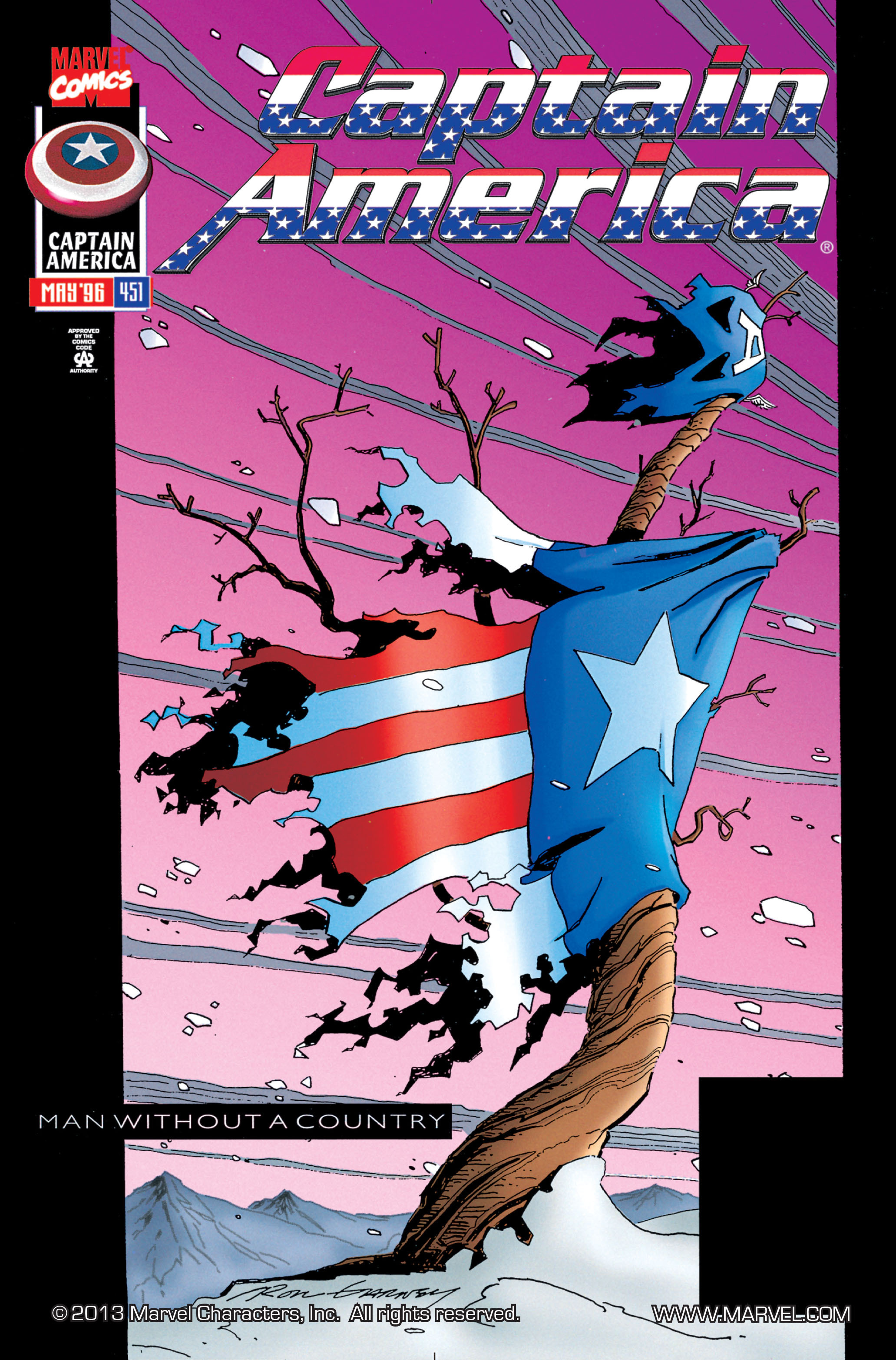Read online Captain America Epic Collection comic -  Issue # TPB Man Without A Country (Part 3) - 37
