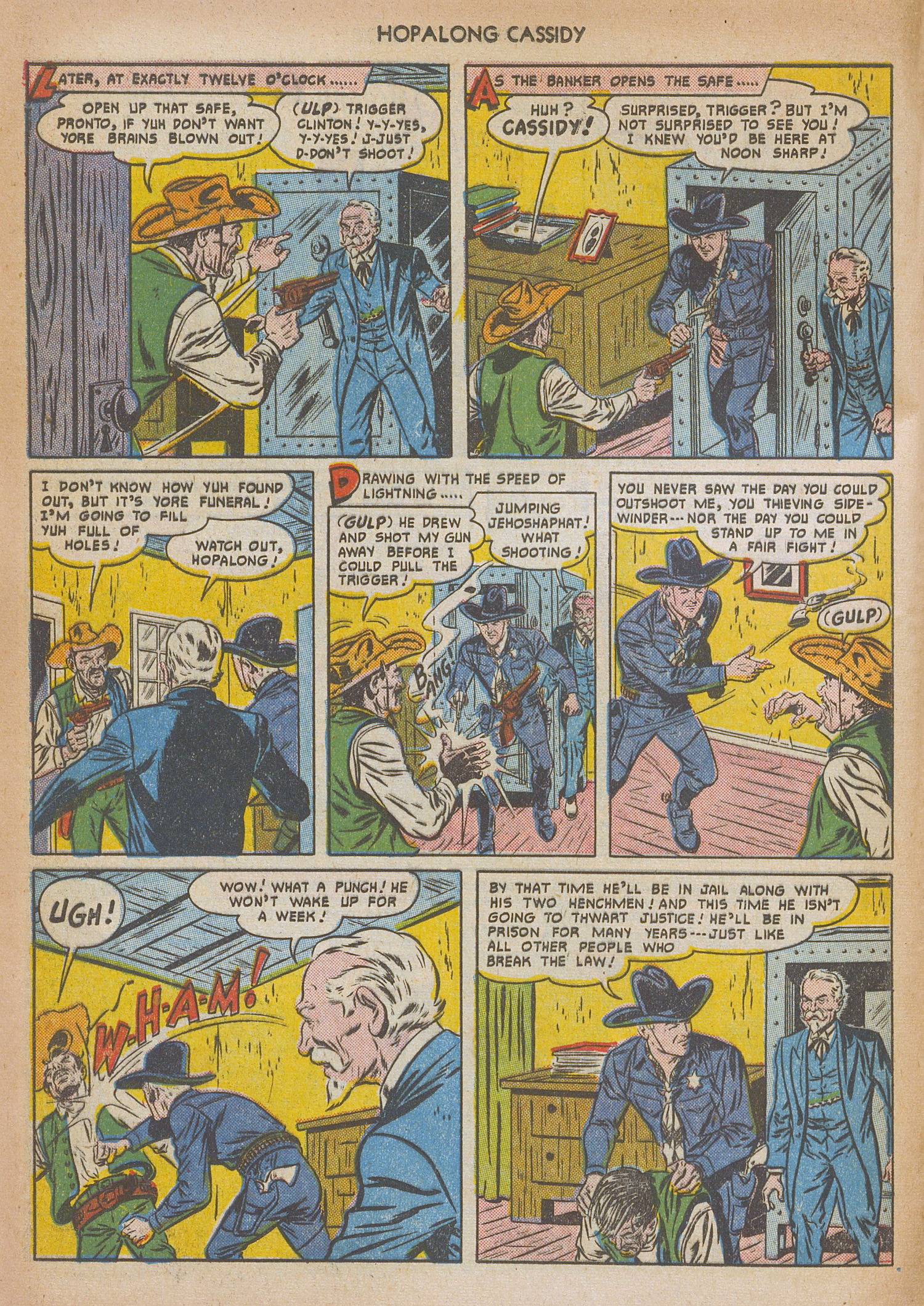Read online Hopalong Cassidy comic -  Issue #53 - 12