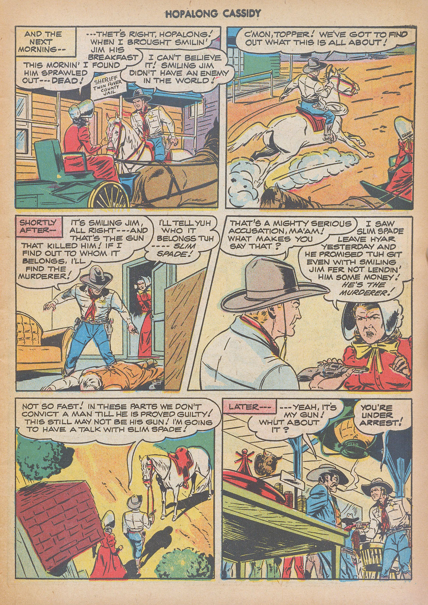 Read online Hopalong Cassidy comic -  Issue #17 - 7