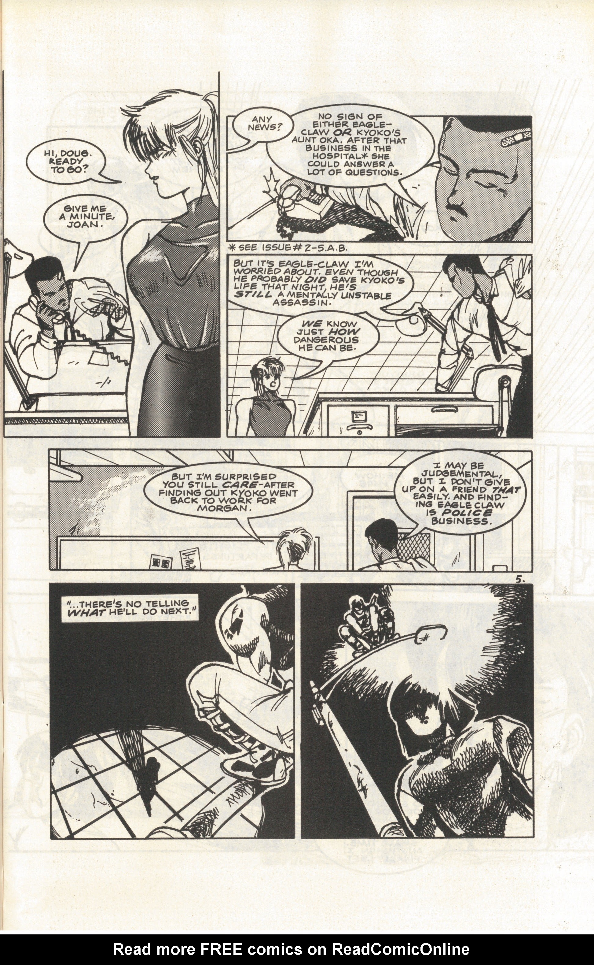 Read online Shuriken (1991) comic -  Issue #4 - 7