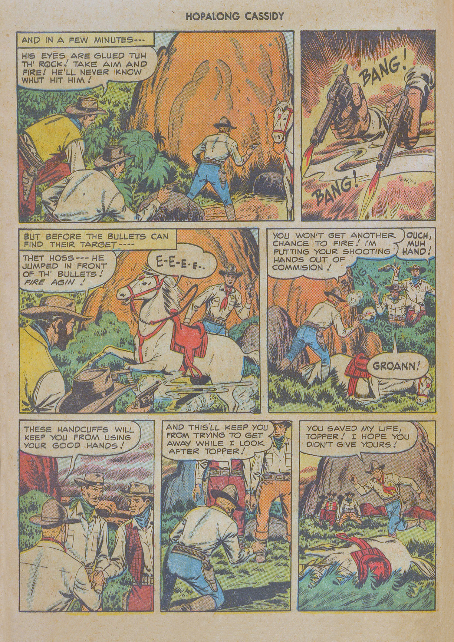 Read online Hopalong Cassidy comic -  Issue #25 - 44