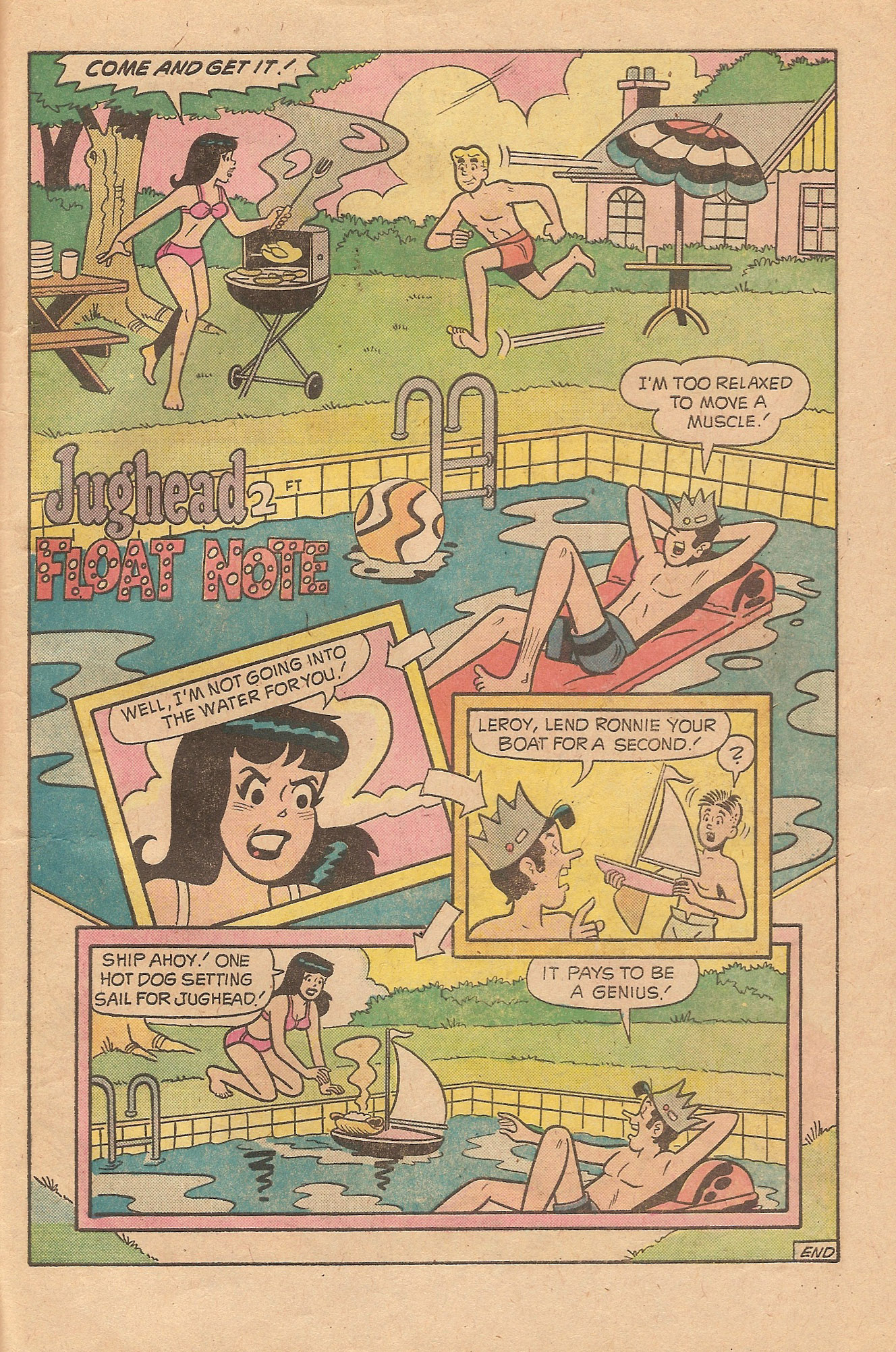 Read online Jughead's Jokes comic -  Issue #40 - 30