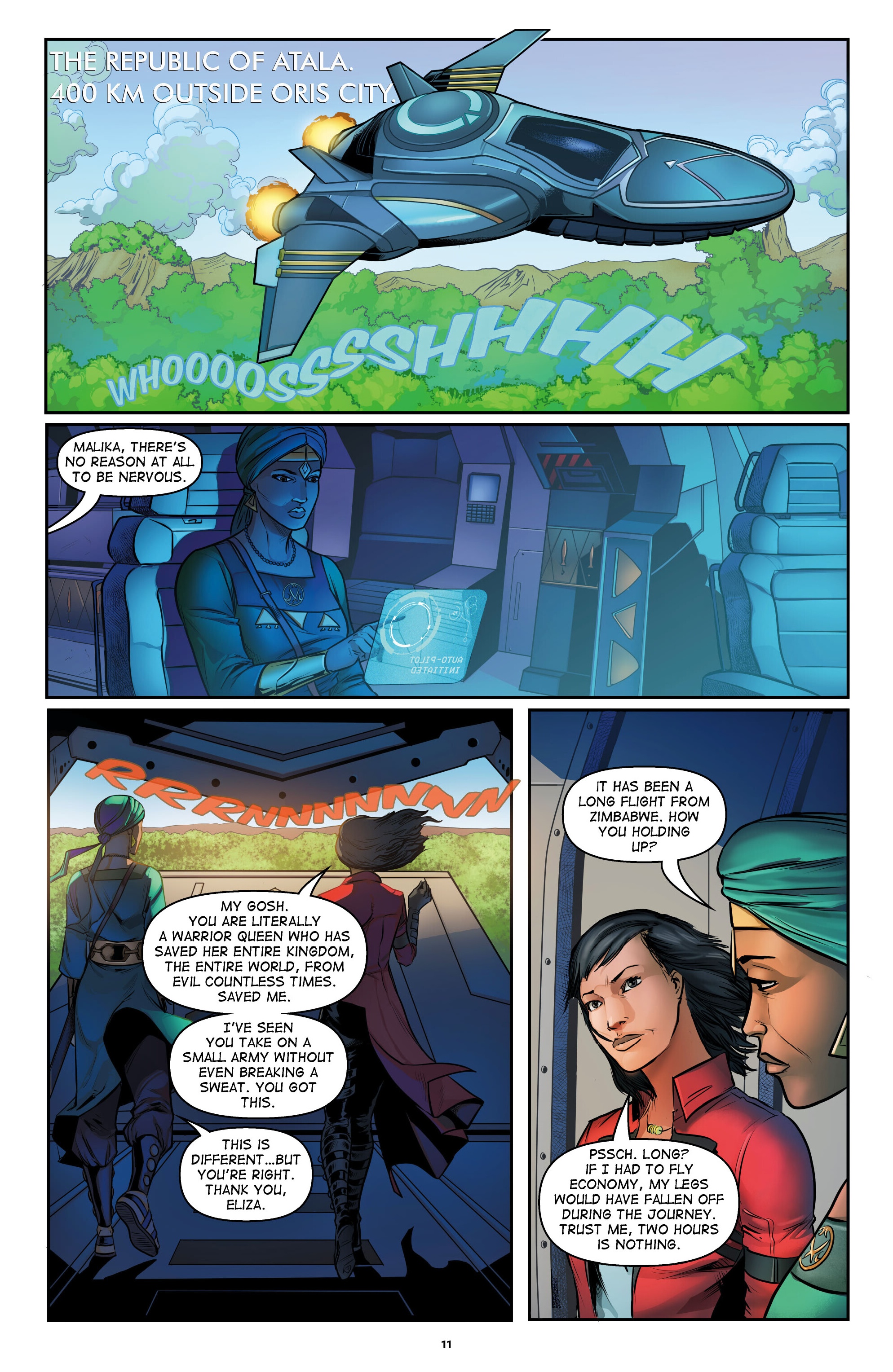 Read online The Oloris: Heroes Will Unite comic -  Issue # TPB (Part 1) - 12