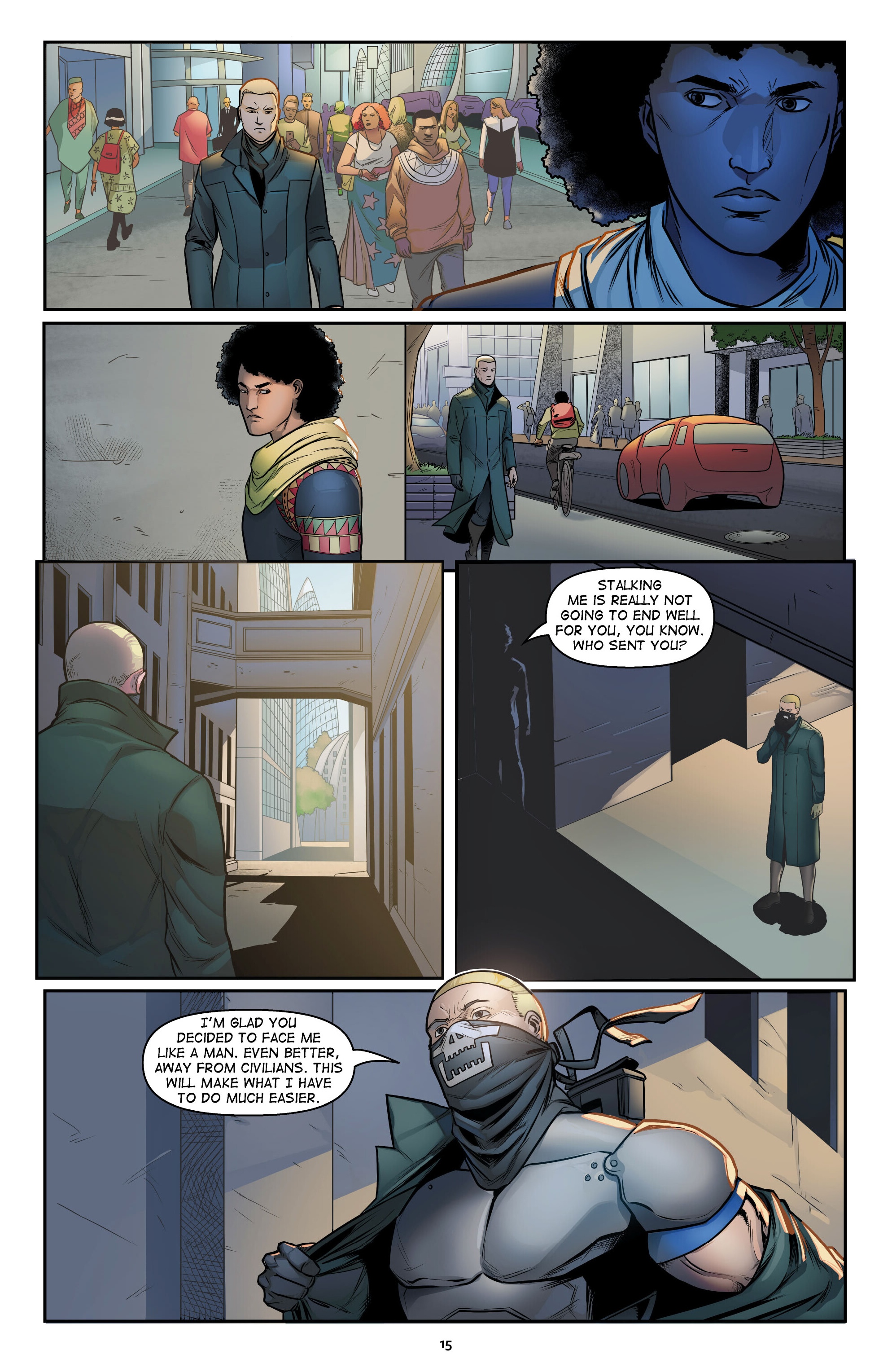 Read online The Oloris: Heroes Will Unite comic -  Issue # TPB (Part 1) - 16