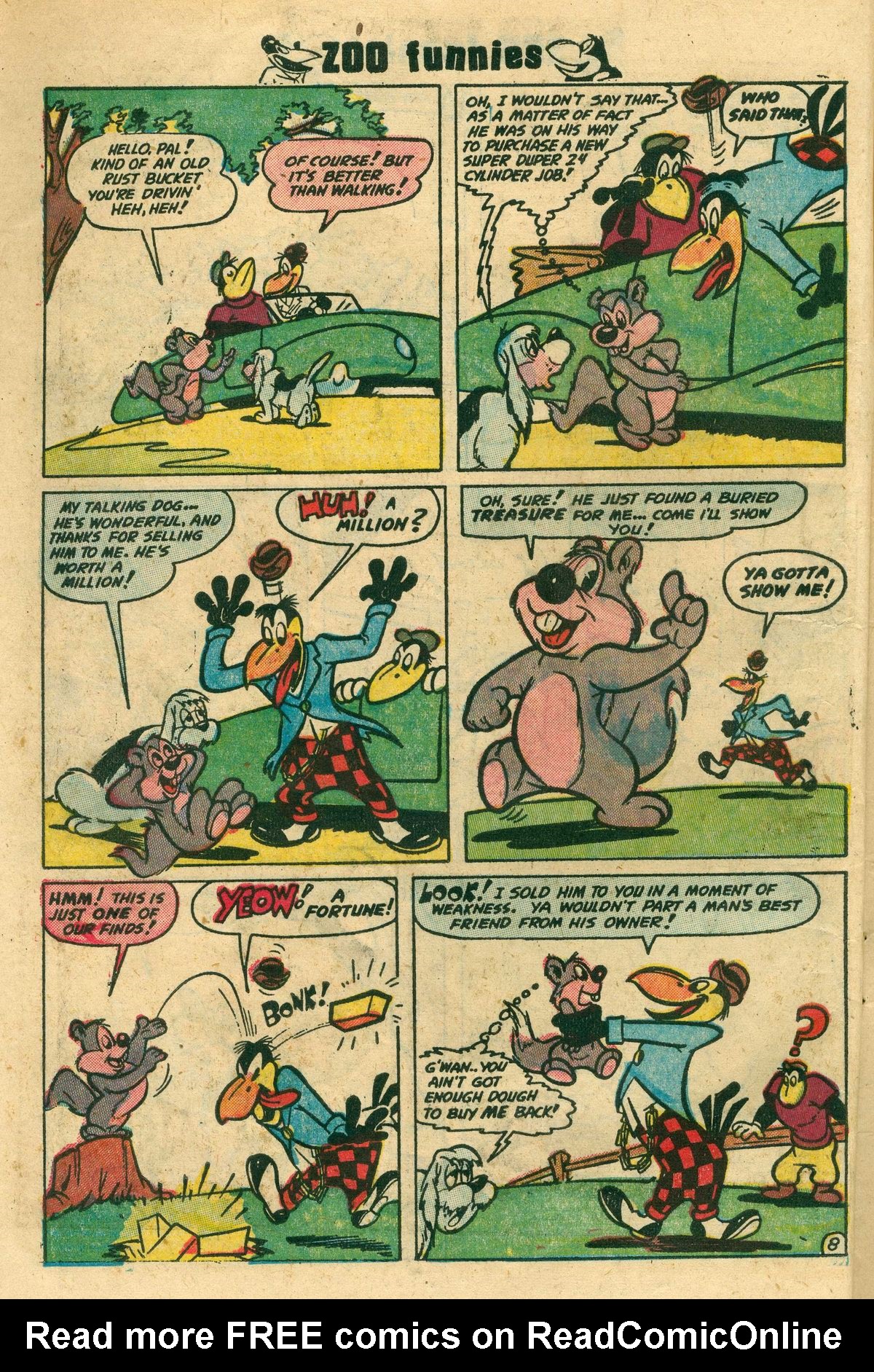 Read online Zoo Funnies comic -  Issue #2 - 10