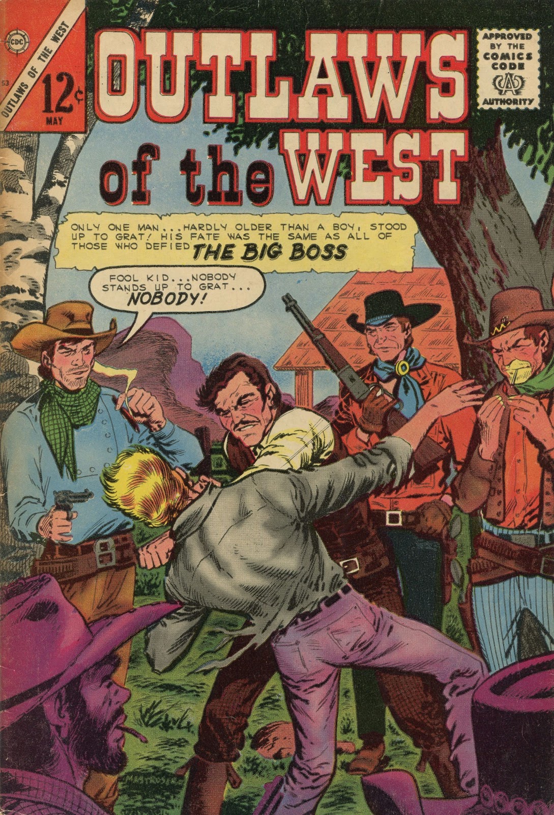 Outlaws of the West issue 53 - Page 1