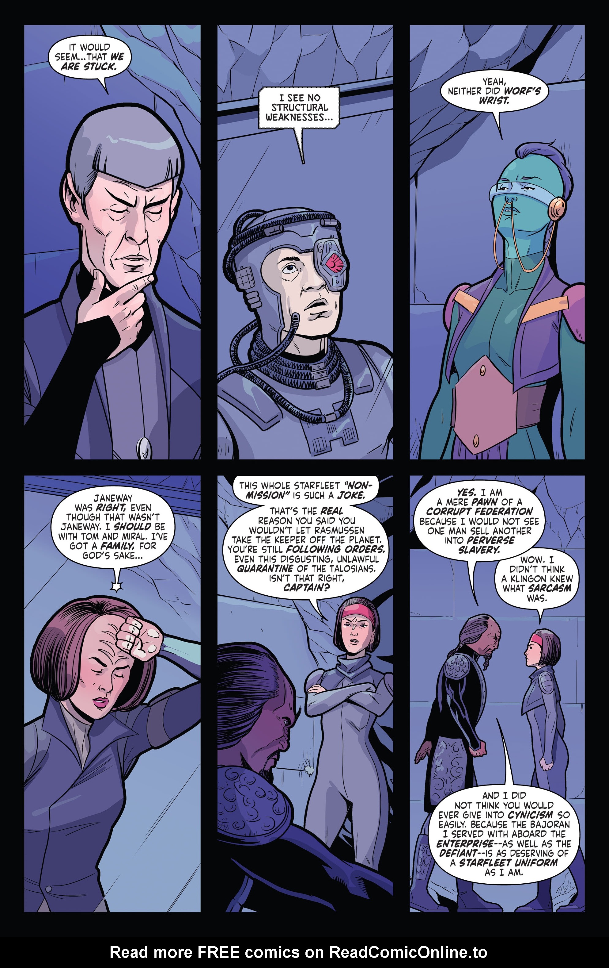 Read online Star Trek: Defiant comic -  Issue #10 - 16