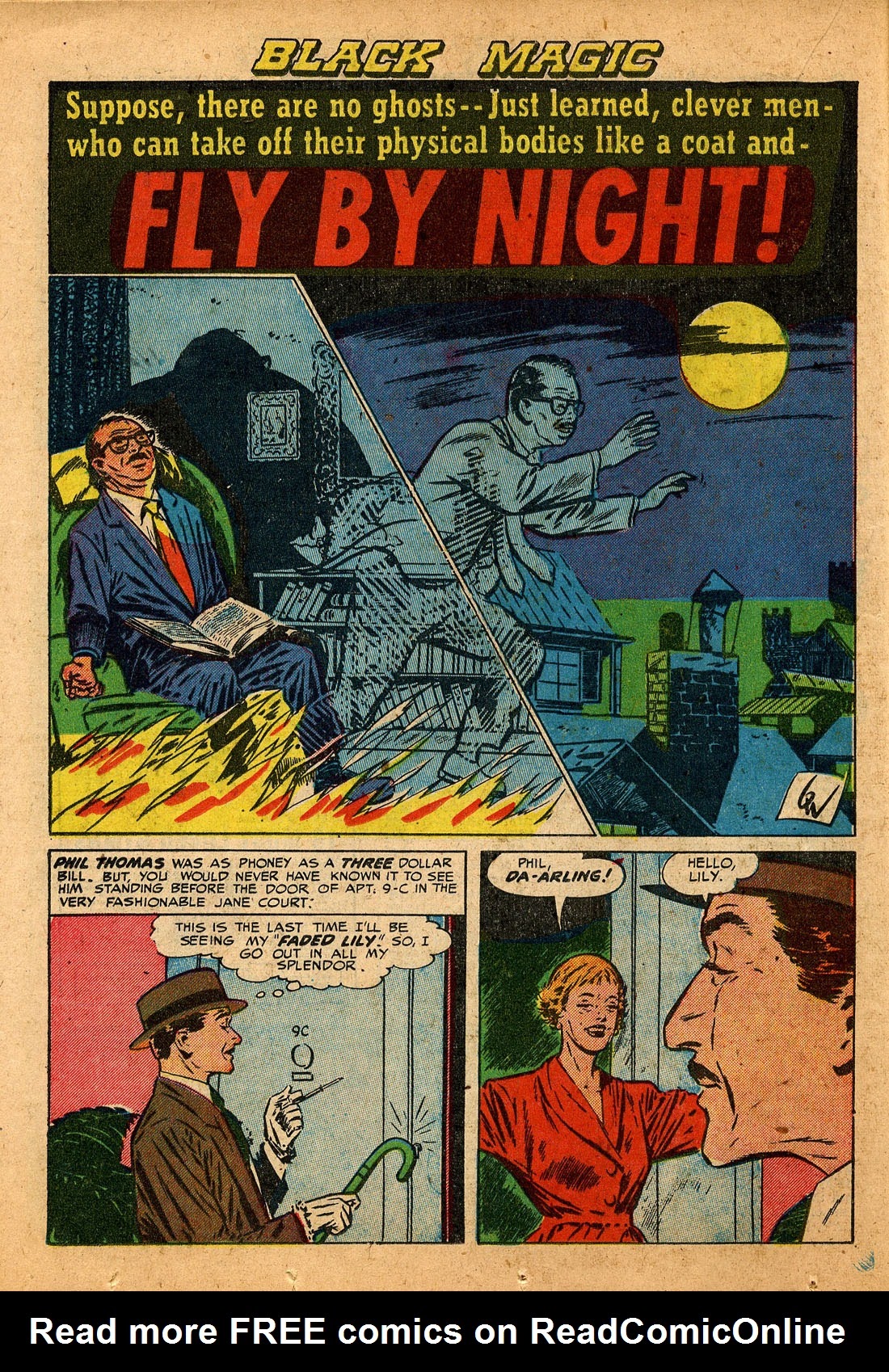 Read online Black Magic (1950) comic -  Issue #16 - 18
