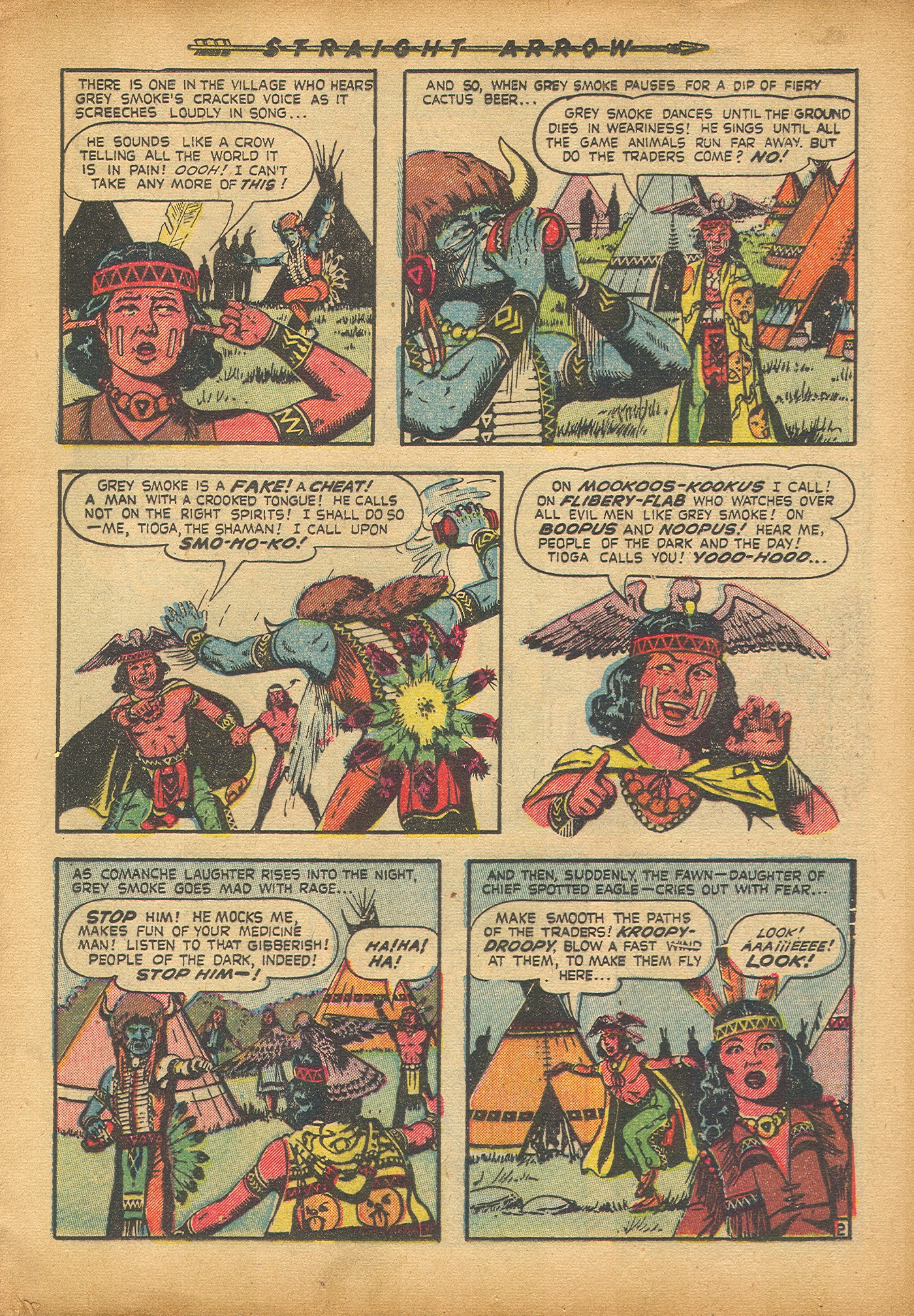 Read online Straight Arrow comic -  Issue #25 - 13