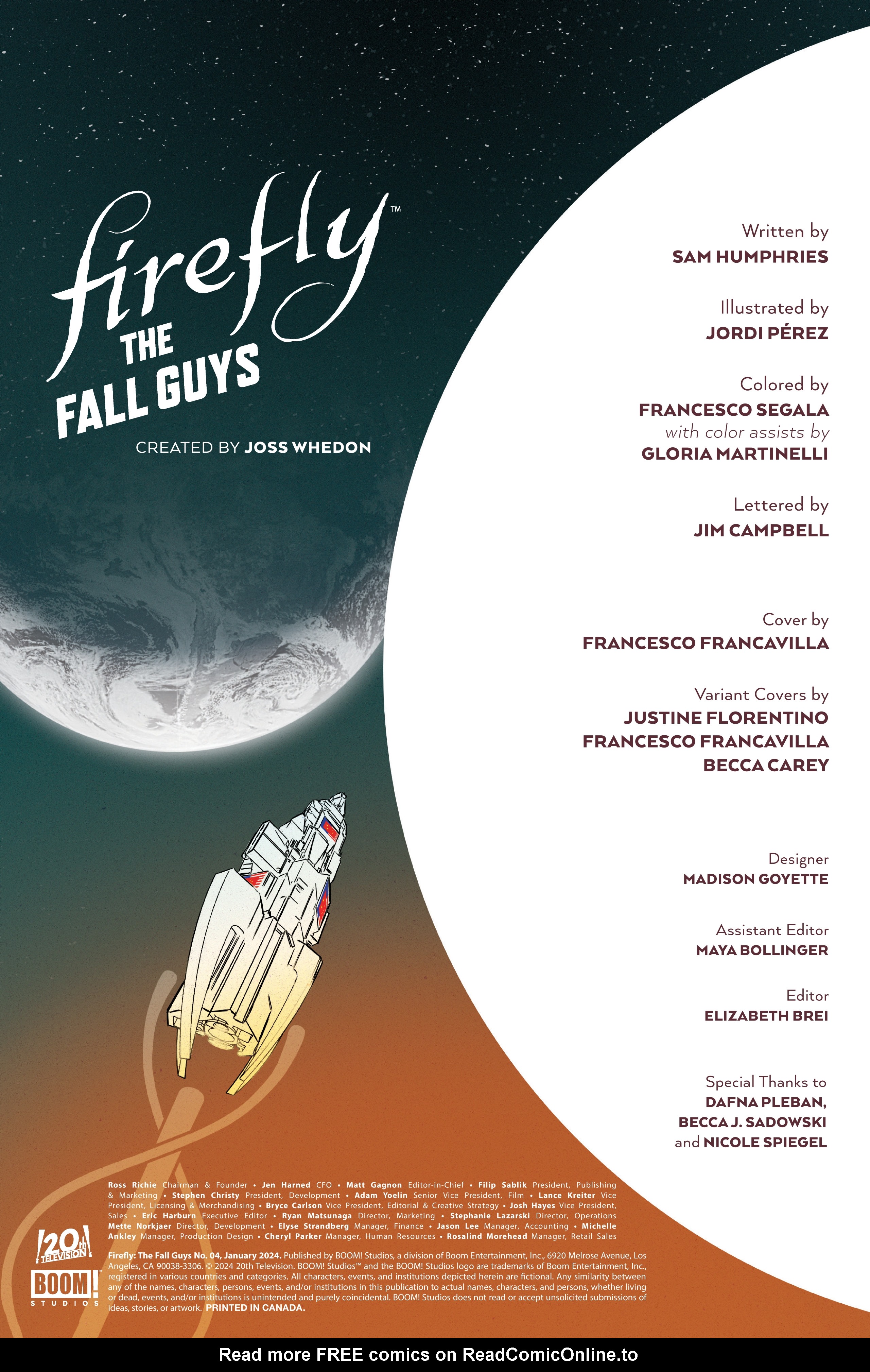 Read online Firefly: The Fall Guys comic -  Issue #4 - 2