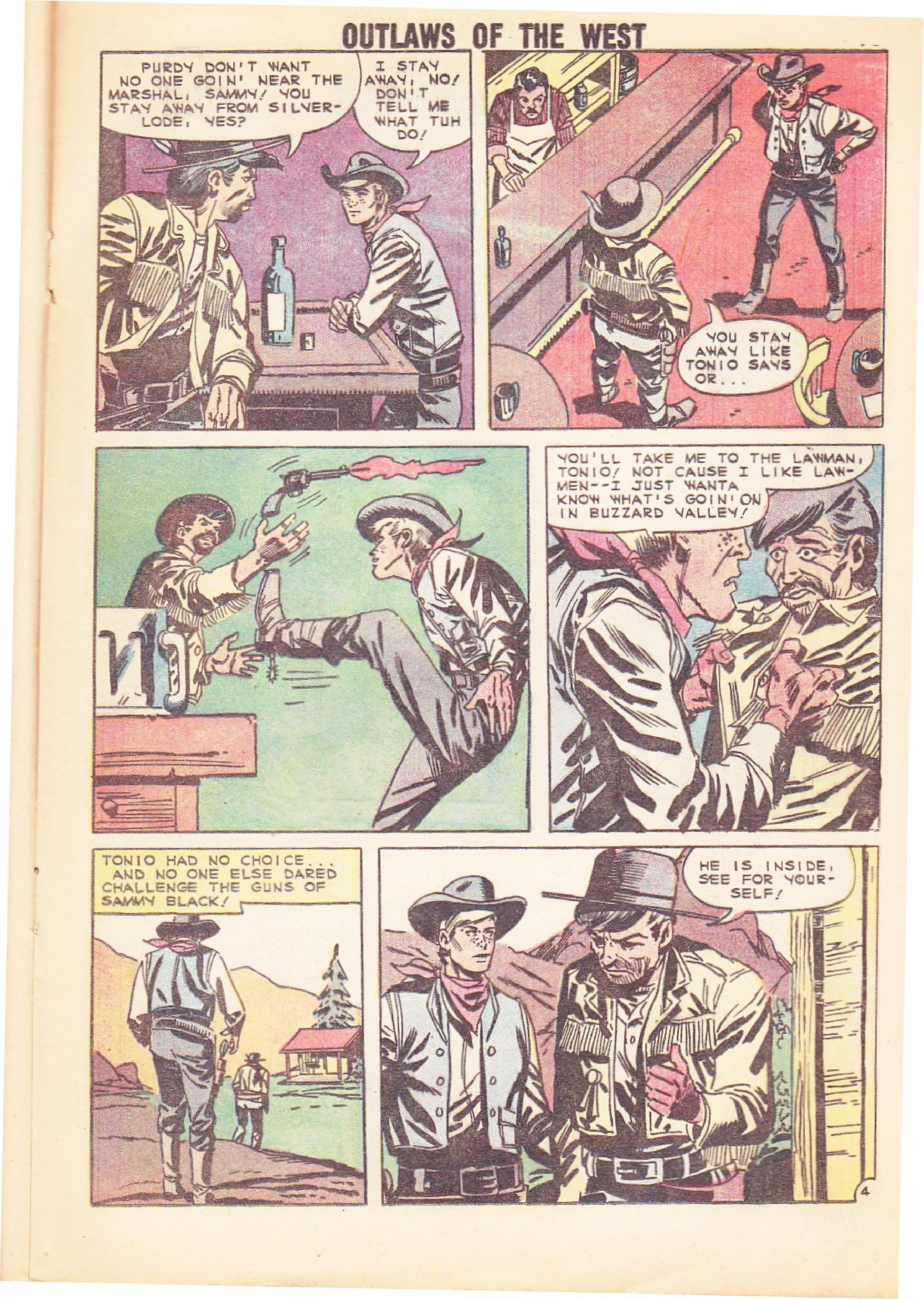 Read online Outlaws of the West comic -  Issue #20 - 18