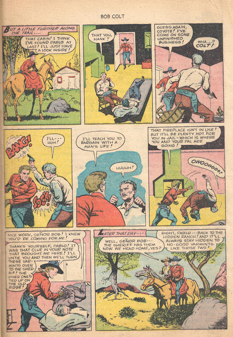 Read online Bob Colt Western comic -  Issue #1 - 25