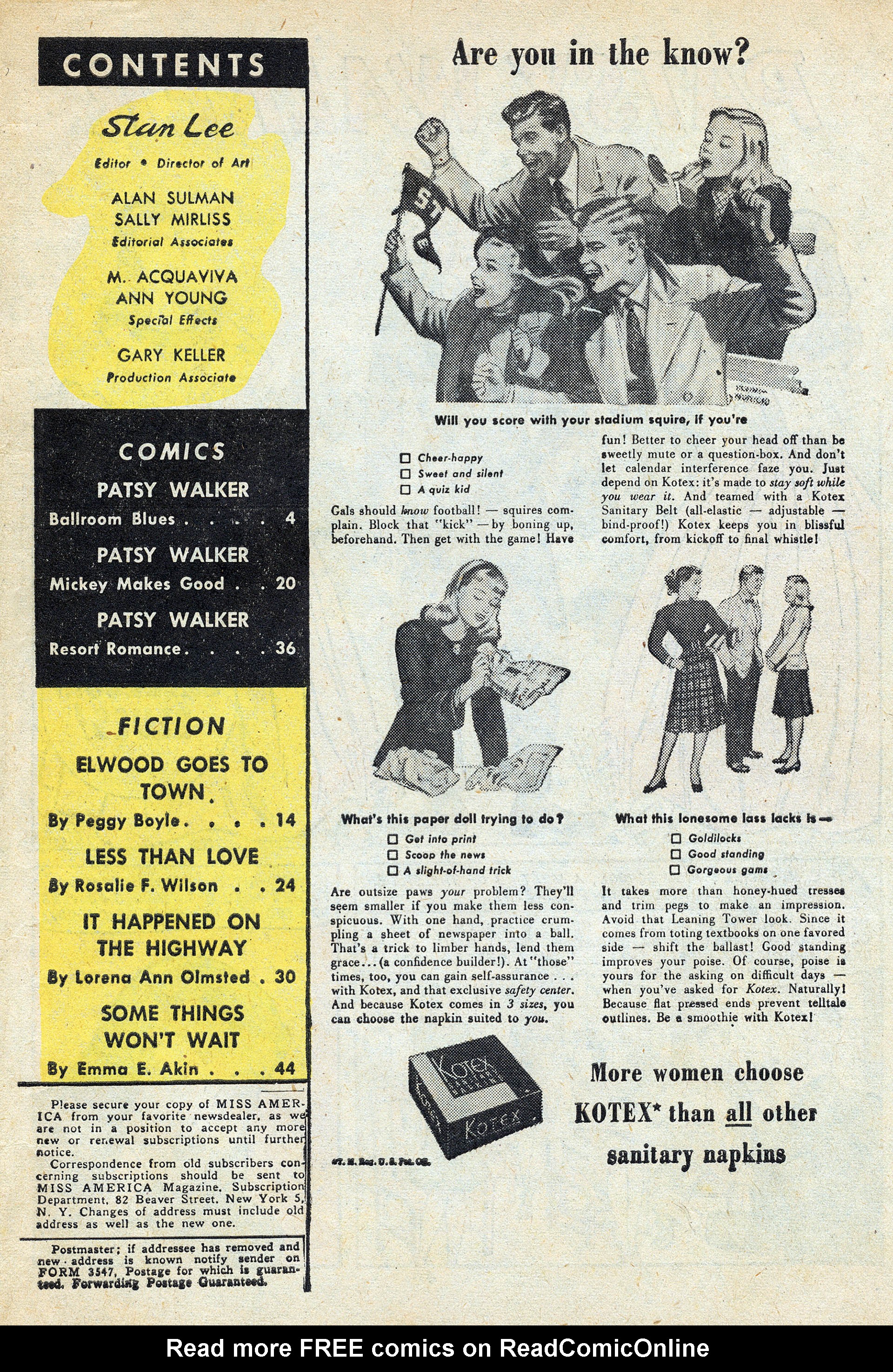 Read online Miss America Magazine comic -  Issue #37 - 3