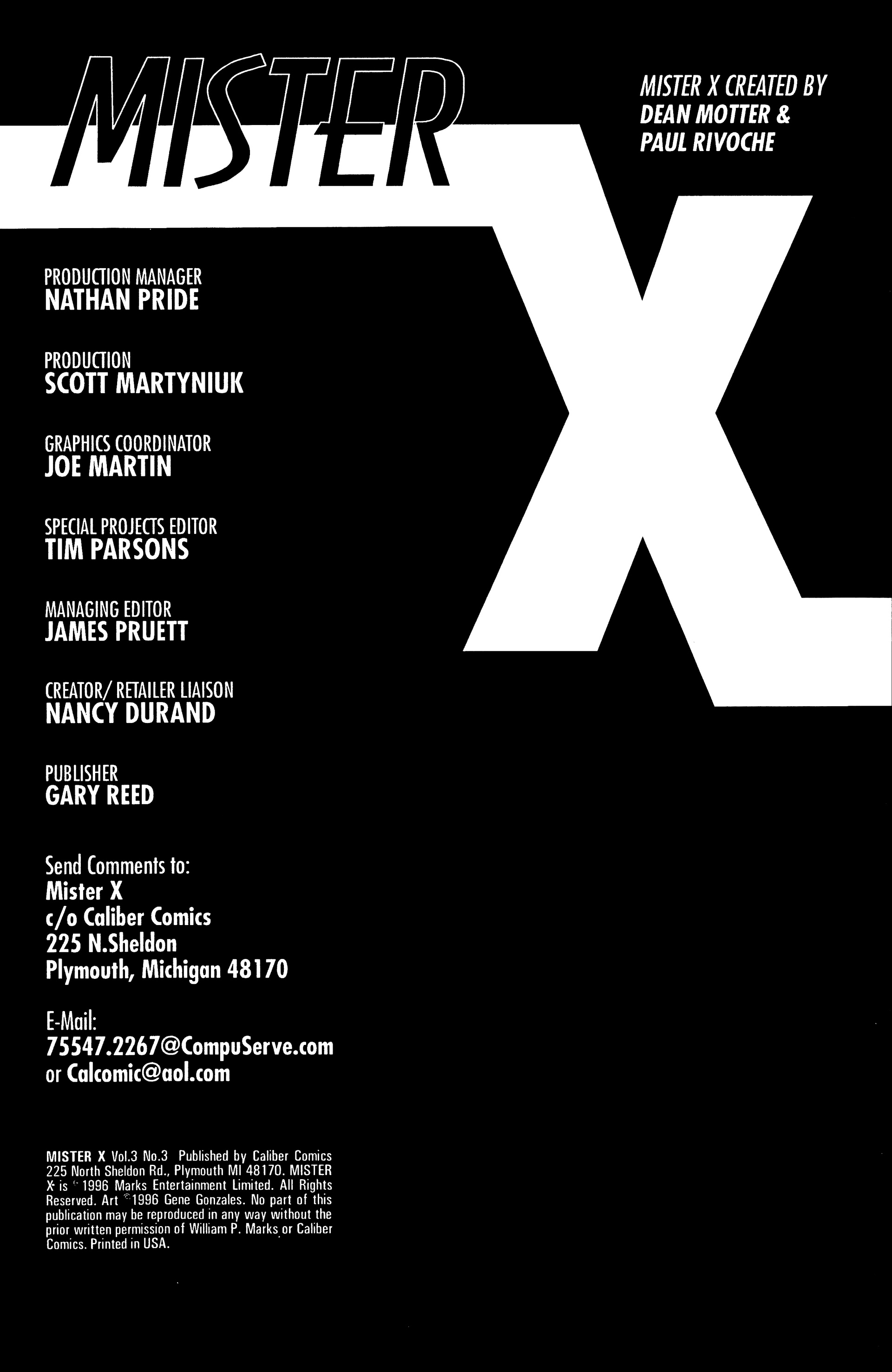 Read online Mister X (1996) comic -  Issue #3 - 2