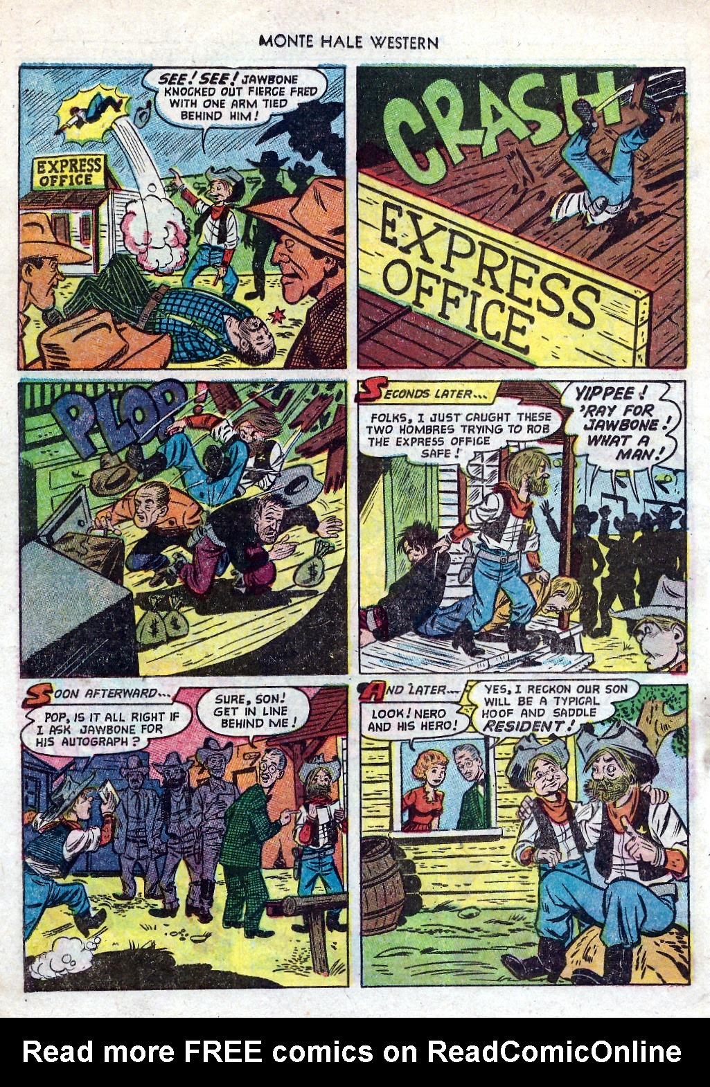 Read online Monte Hale Western comic -  Issue #82 - 26