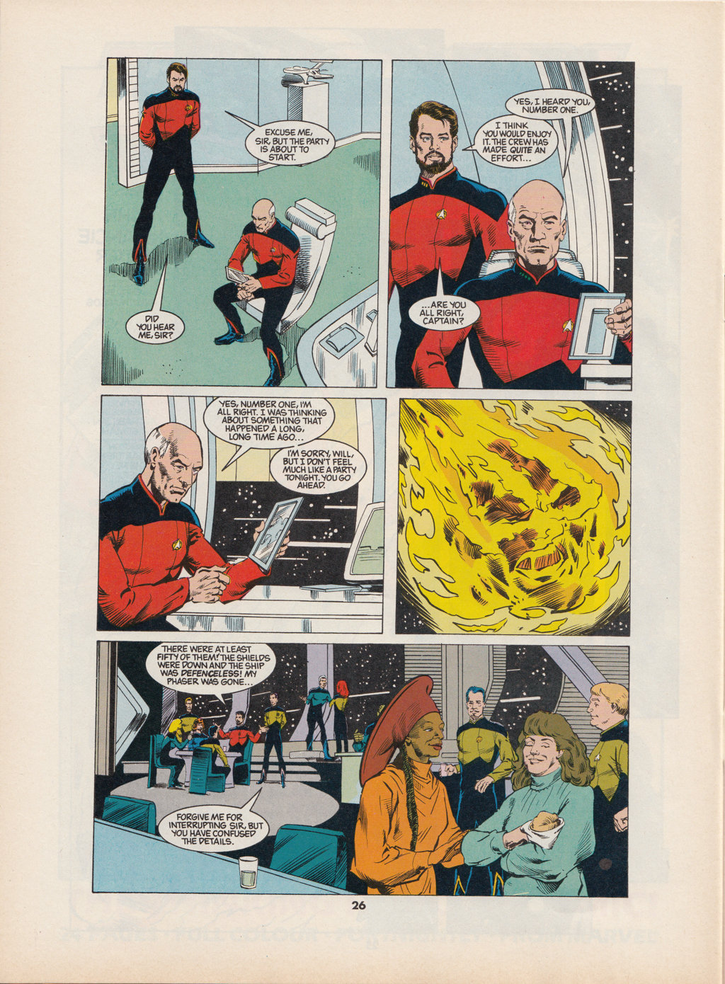 Read online Star Trek The Next Generation (1990) comic -  Issue #16 - 26