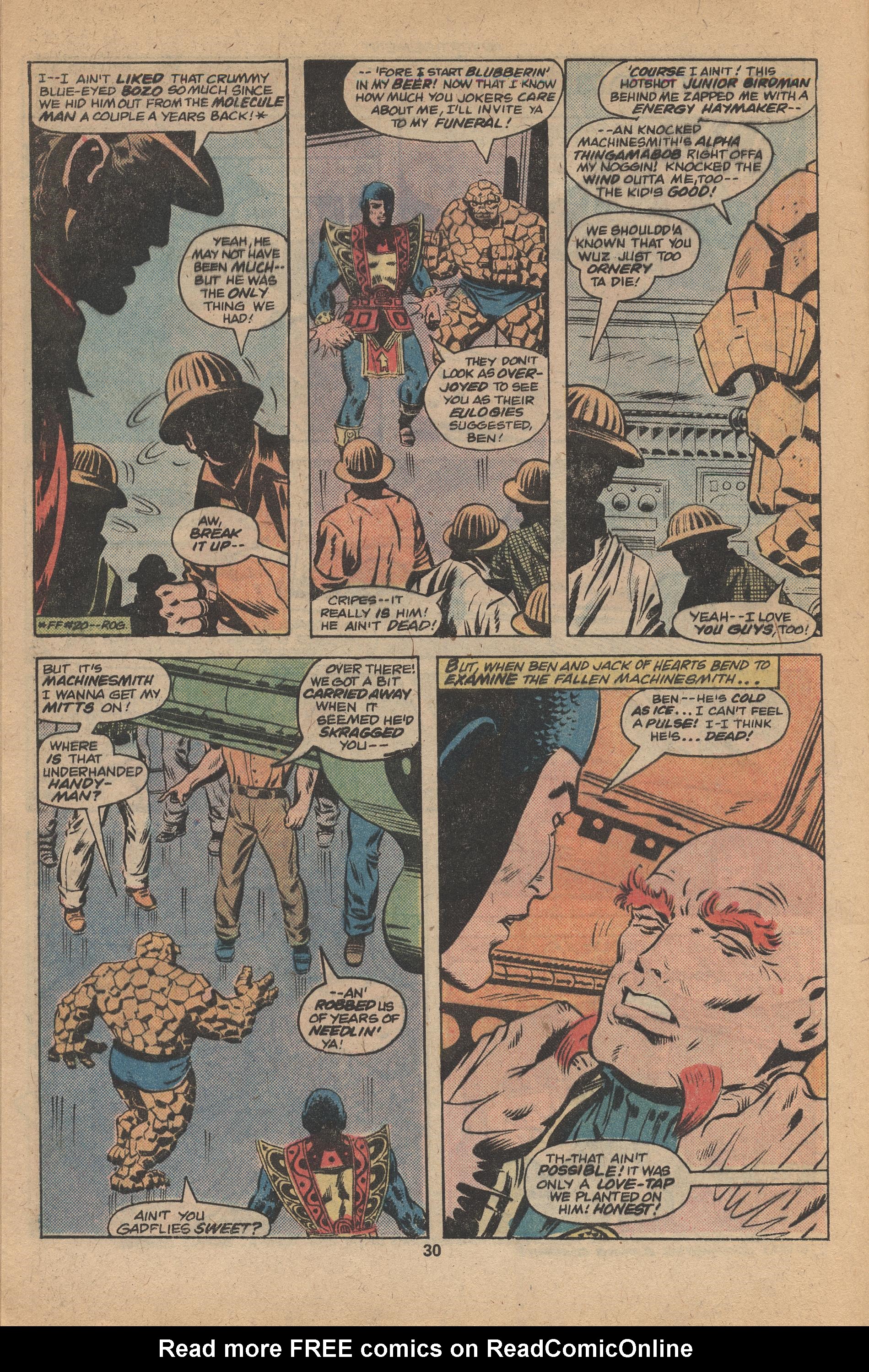 Read online Marvel Two-In-One comic -  Issue #48 - 32