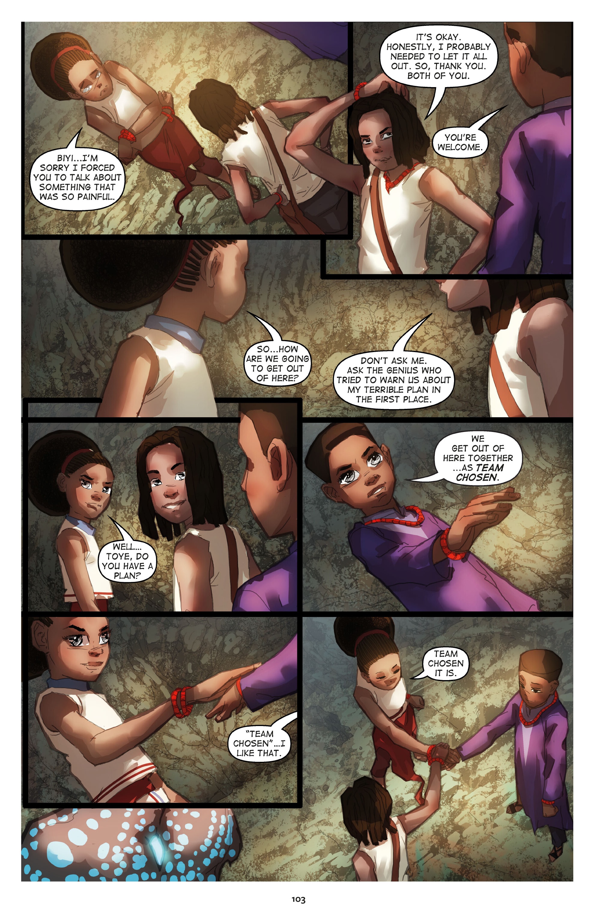 Read online Iyanu: Child of Wonder comic -  Issue # TPB 3 - 102