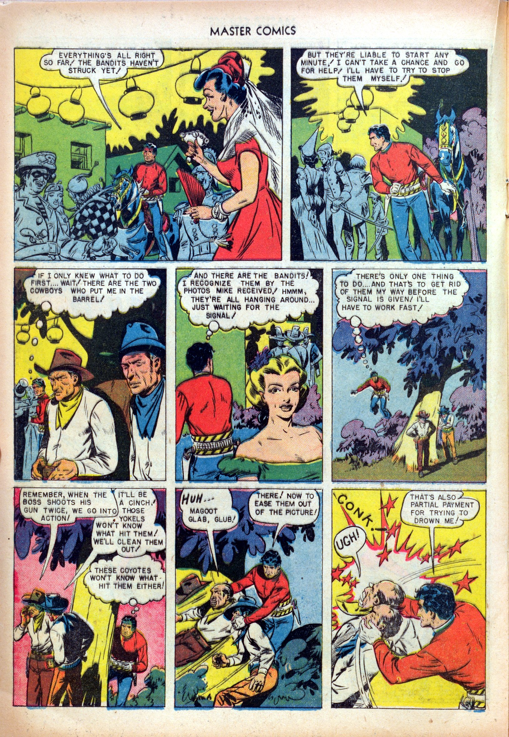 Read online Master Comics comic -  Issue #116 - 20