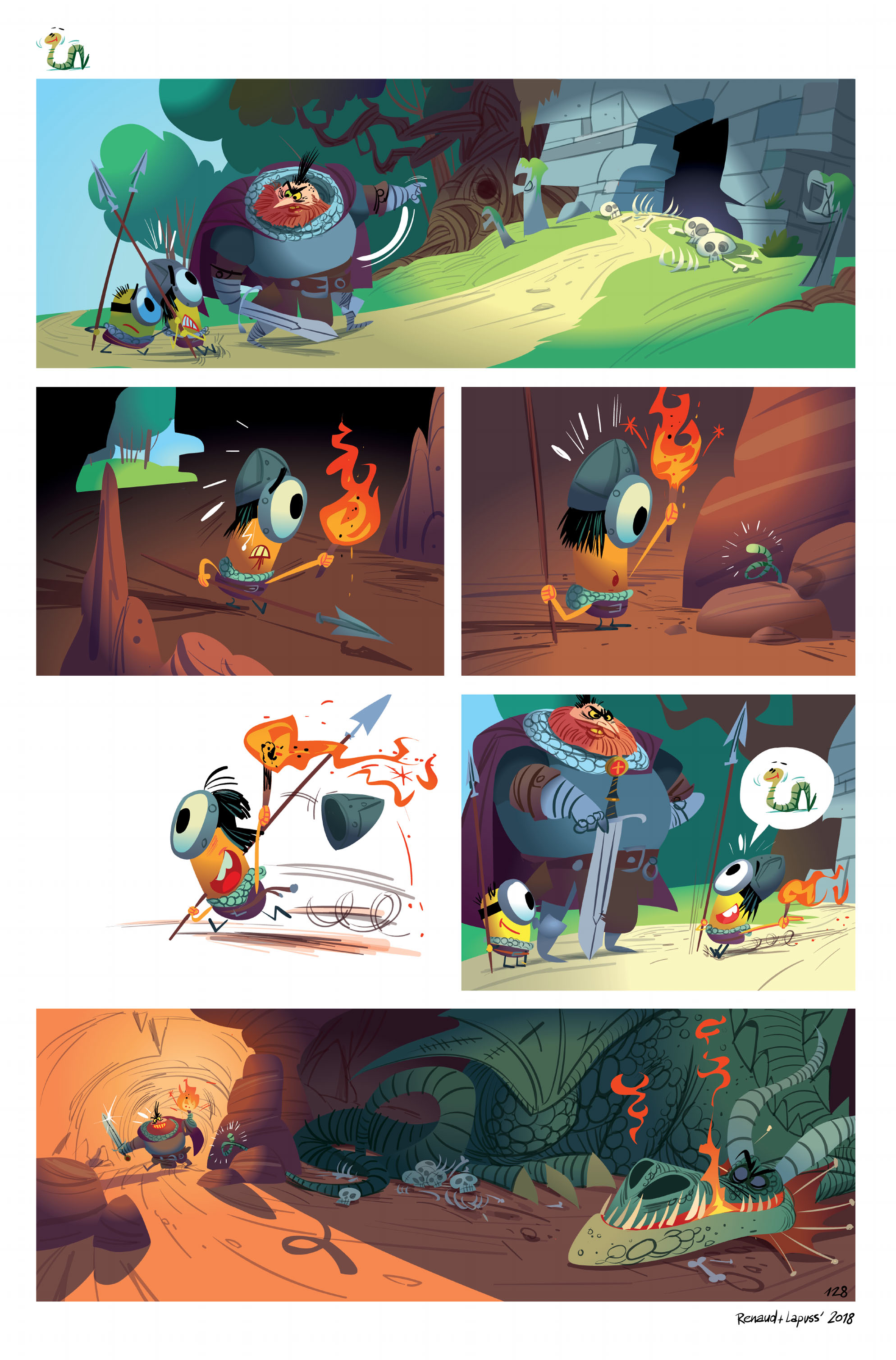 Read online Minions Viva Le Boss! comic -  Issue #1 - 21