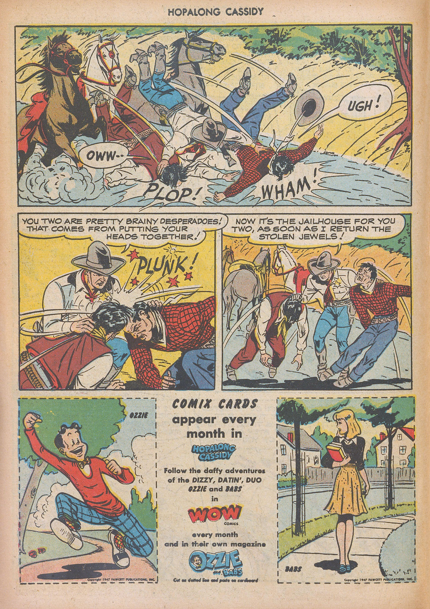 Read online Hopalong Cassidy comic -  Issue #17 - 22