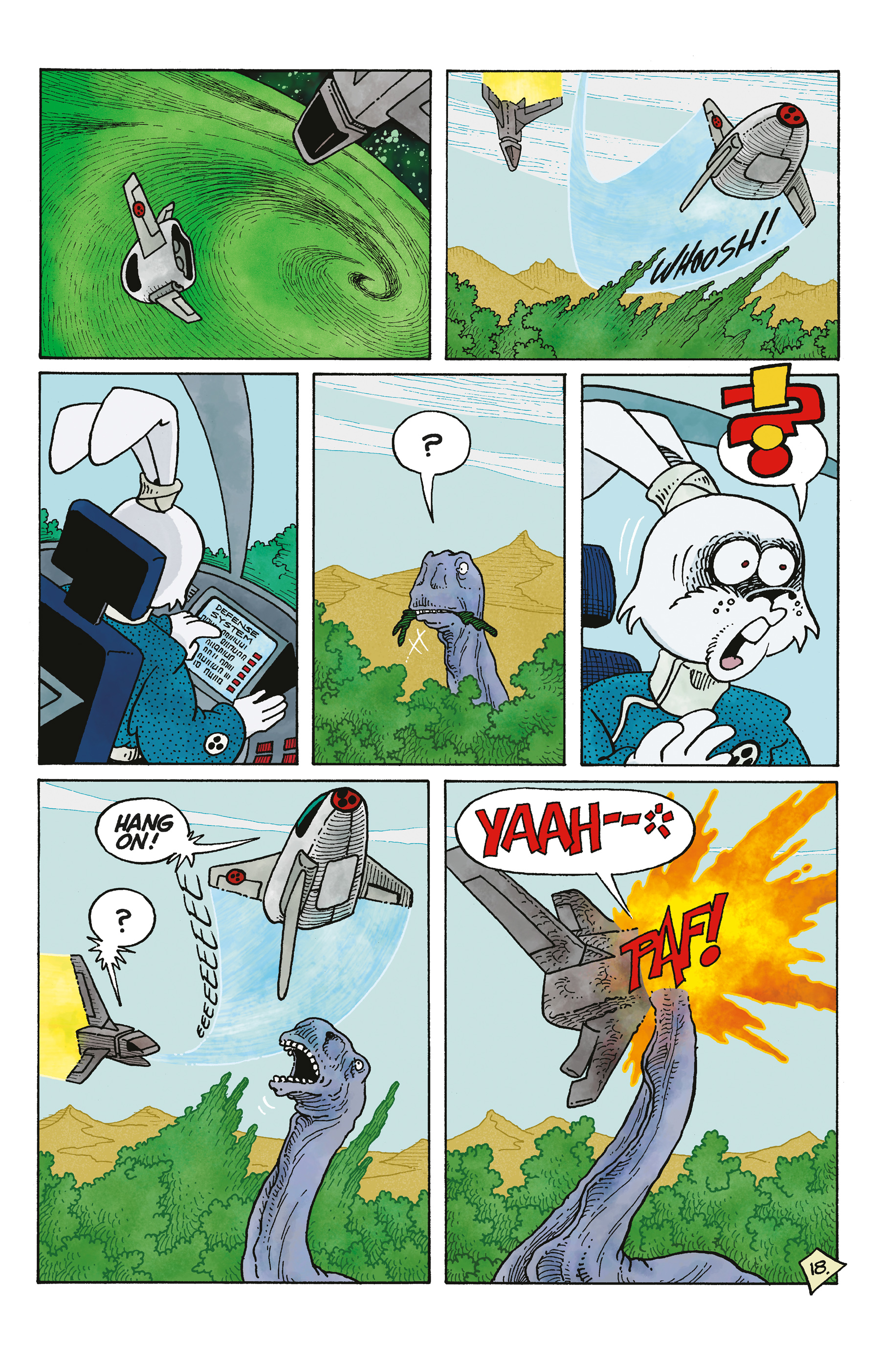 Read online Space Usagi: Death and Honor comic -  Issue #2 - 20