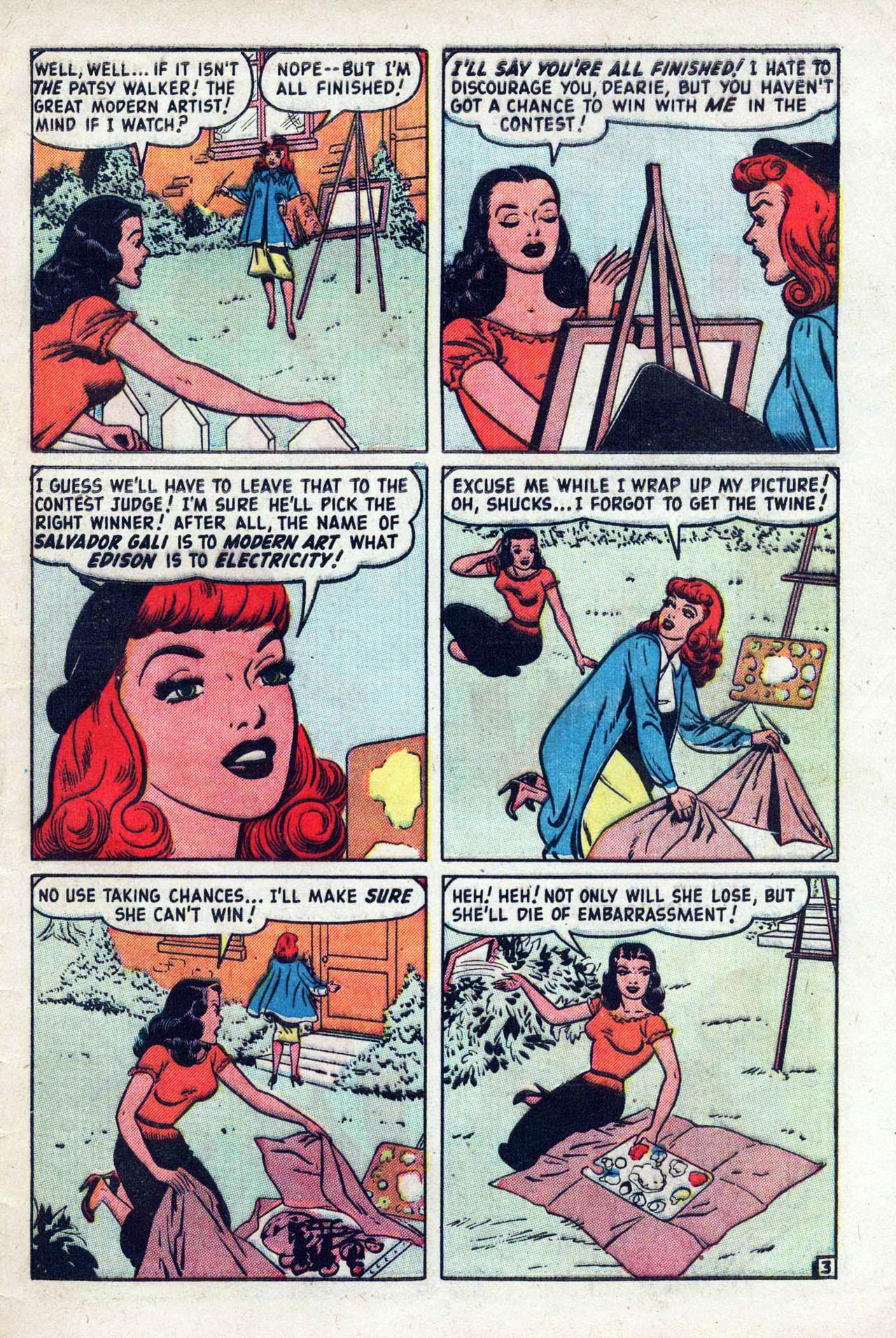 Read online Patsy and Hedy comic -  Issue #6 - 31