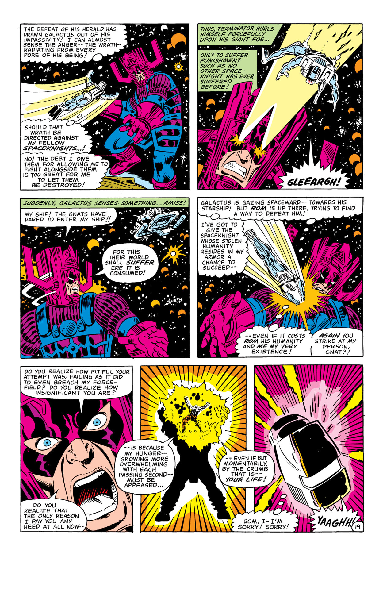 Read online Rom: The Original Marvel Years Omnibus comic -  Issue # TPB (Part 7) - 9