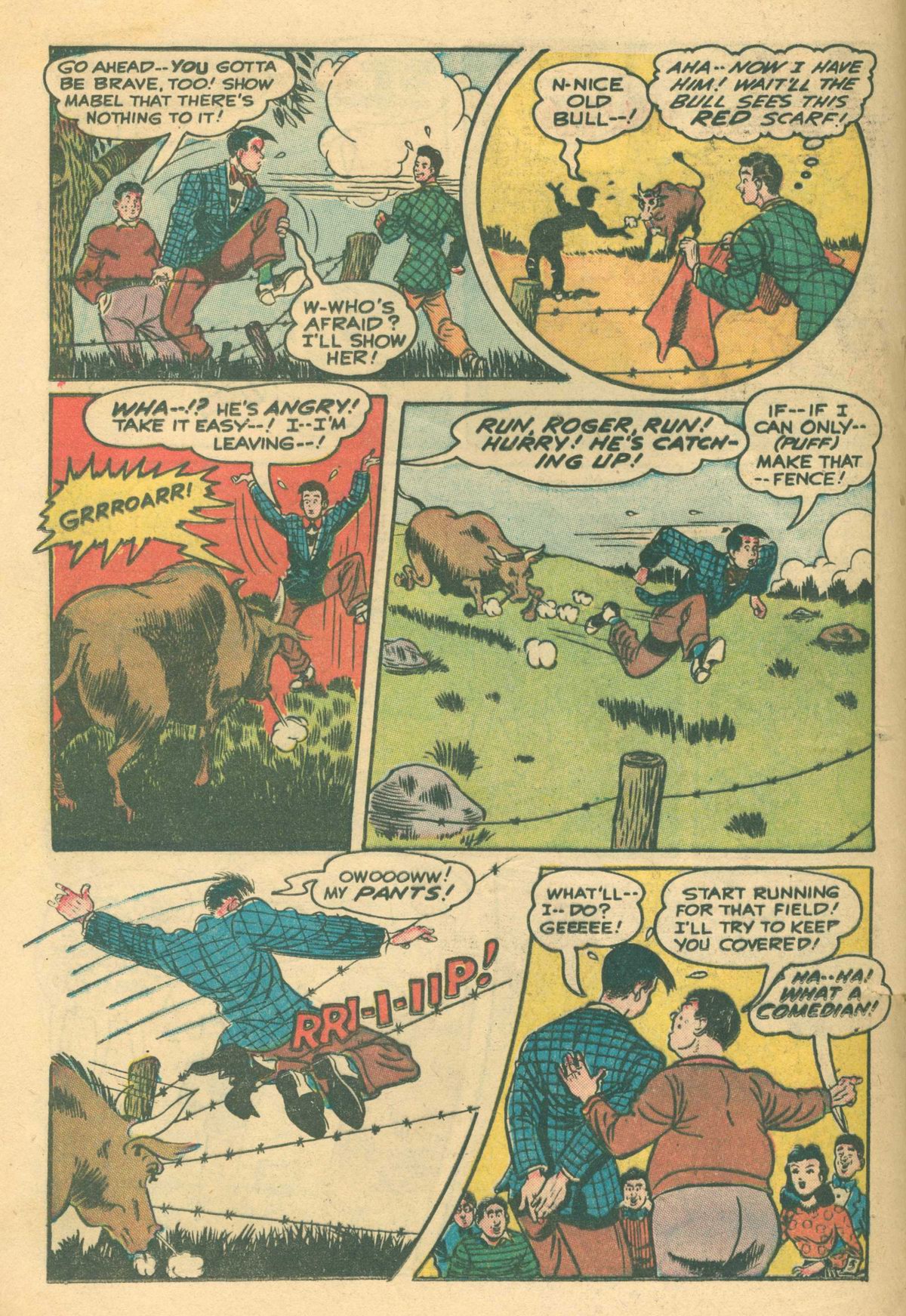 Read online Exciting Comics comic -  Issue #62 - 28