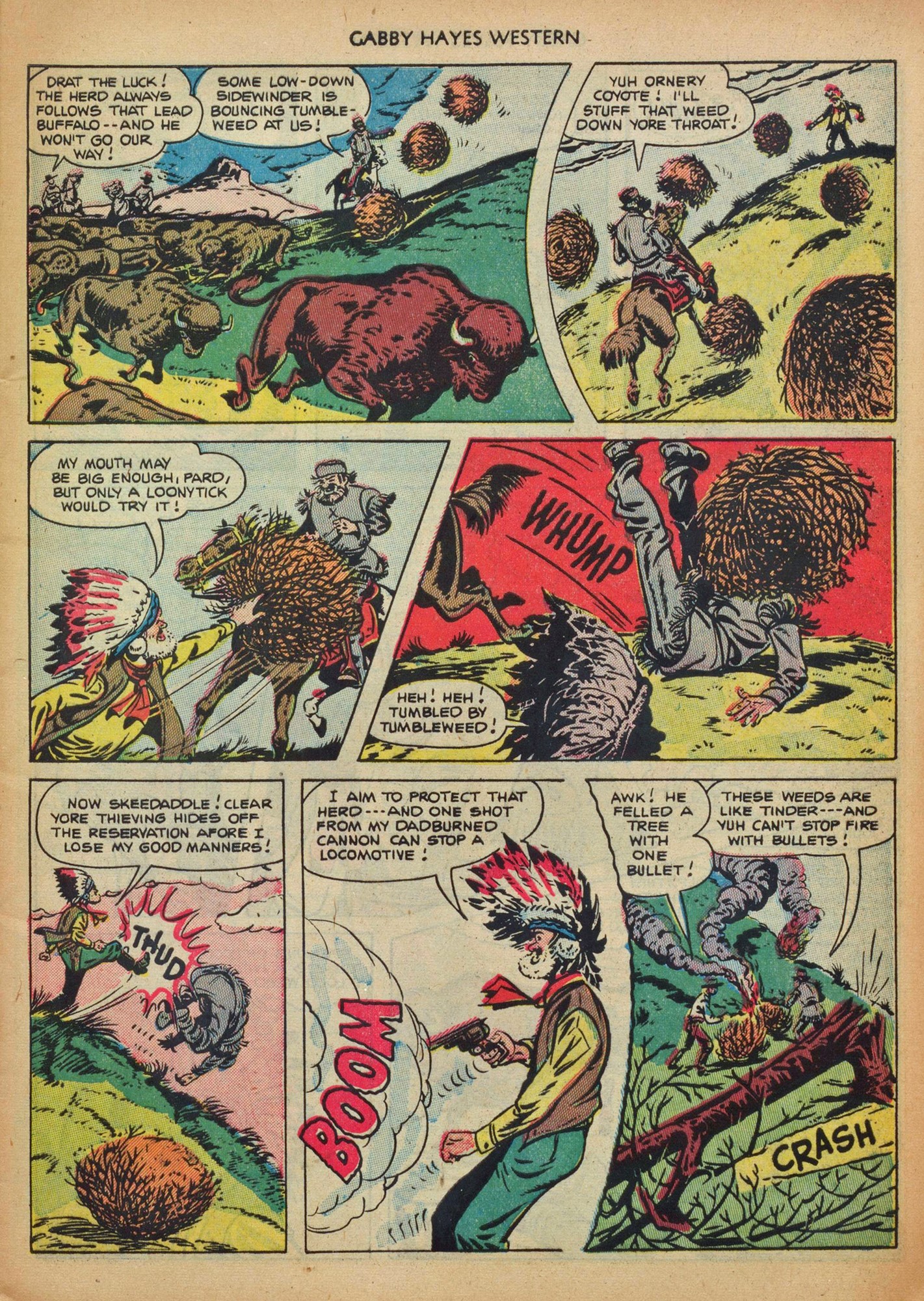Read online Gabby Hayes Western comic -  Issue #44 - 5